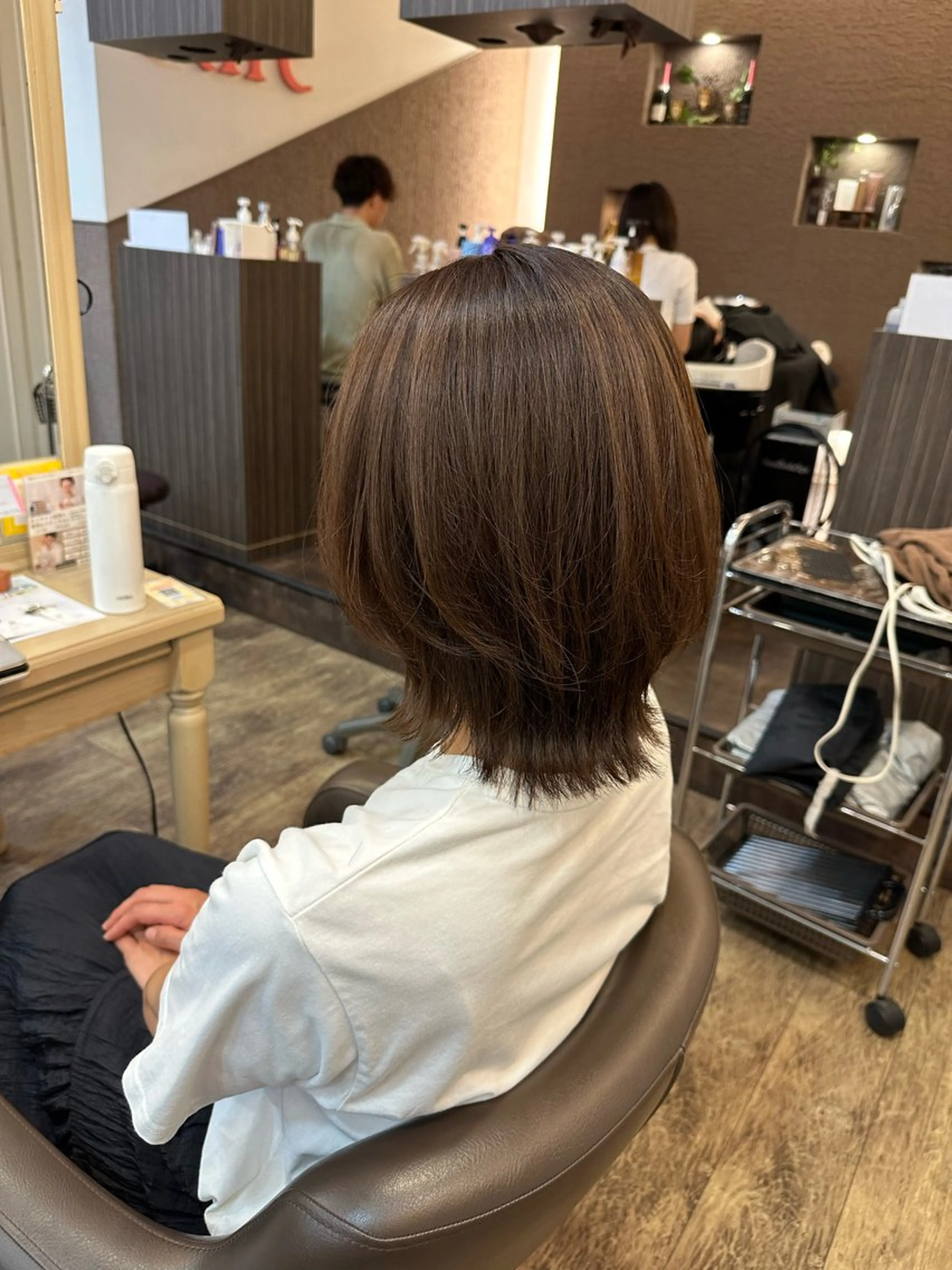 ショート カット ヘアカラー 杉田 花乃のヘアスタイル