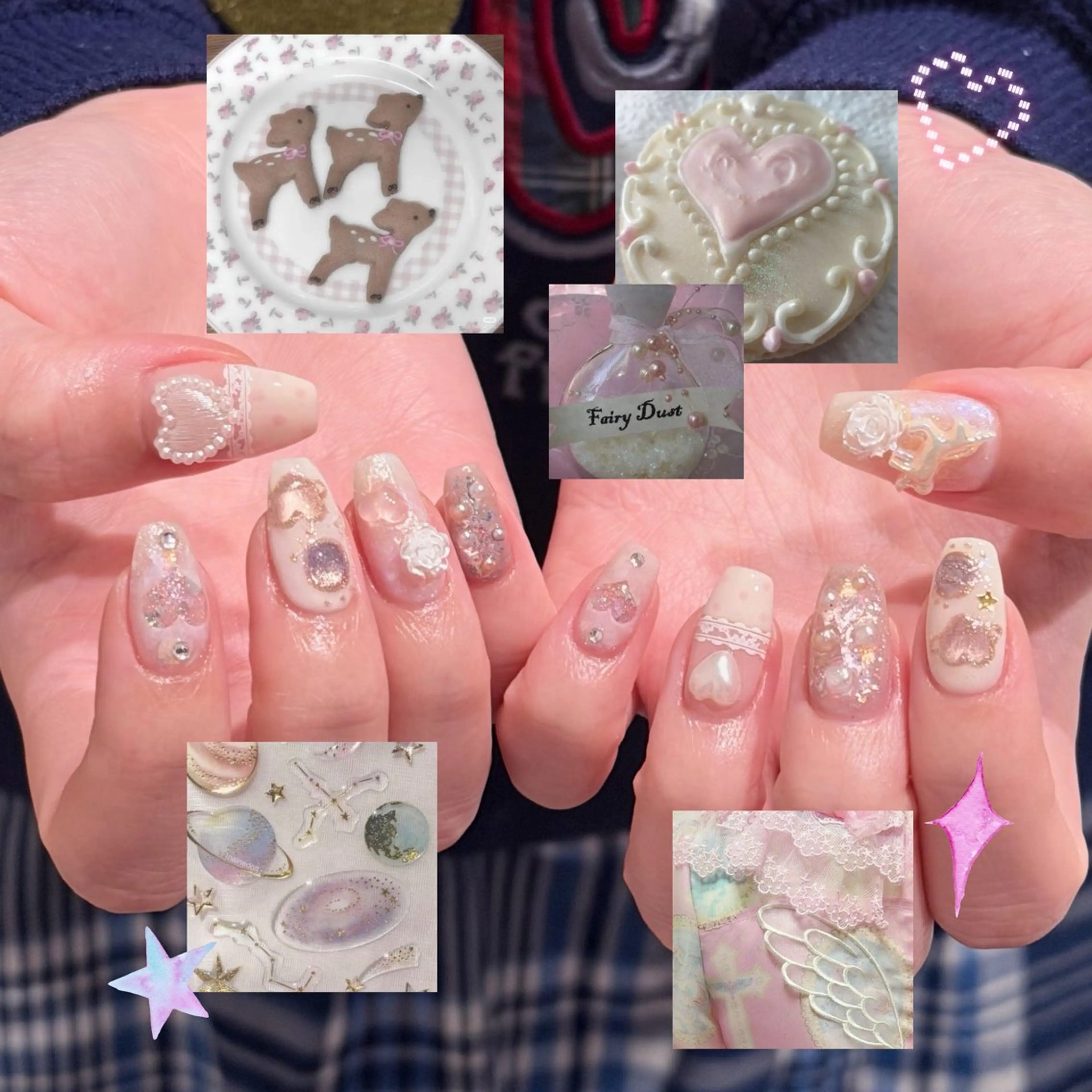 ネイル ハンドネイル 🎀フェイ フェイ🫧💗のネイルデザイン