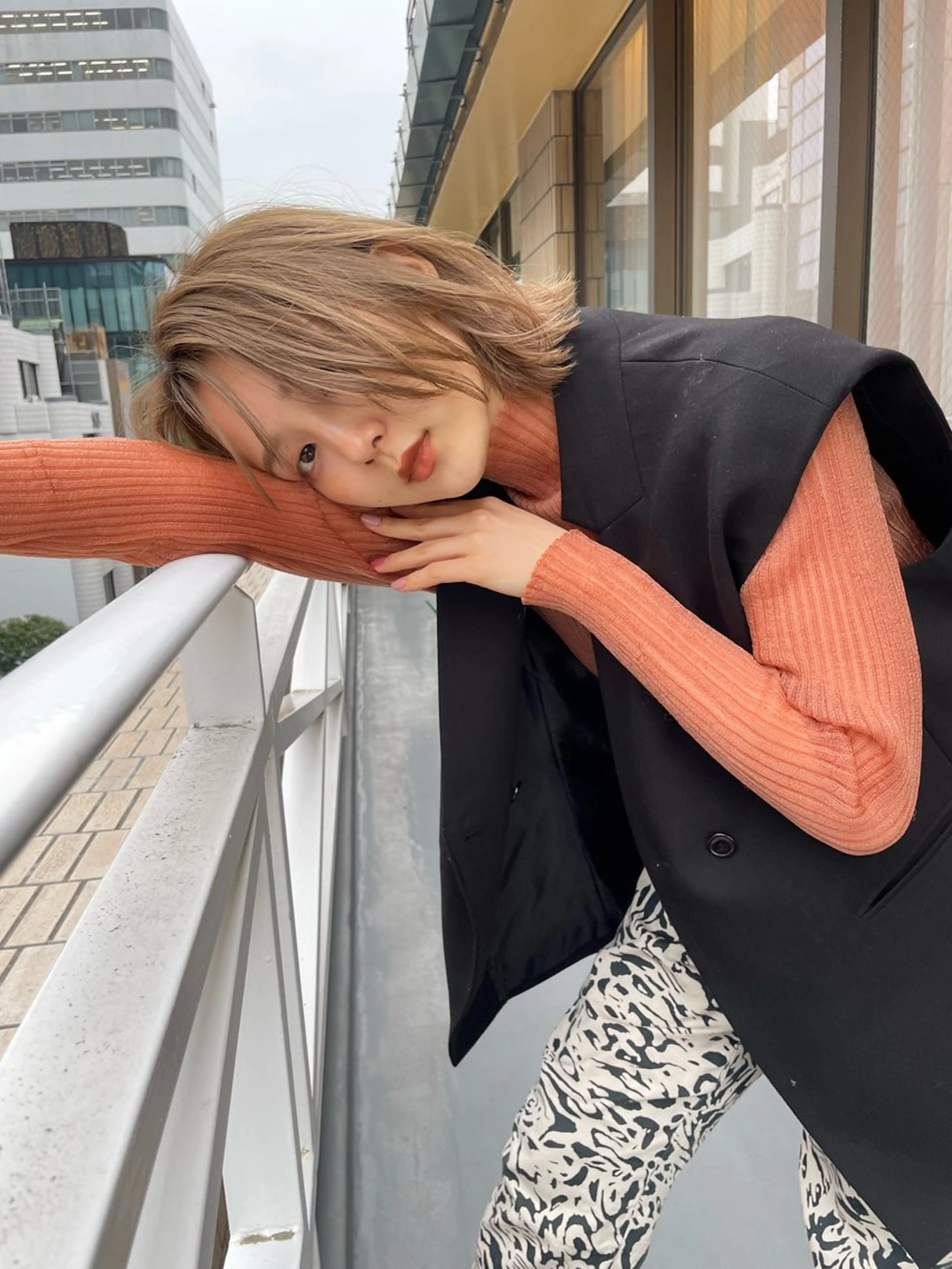 ショート カラー ショート/ボブ/ 心斎橋/宮脇美奈のヘアスタイル