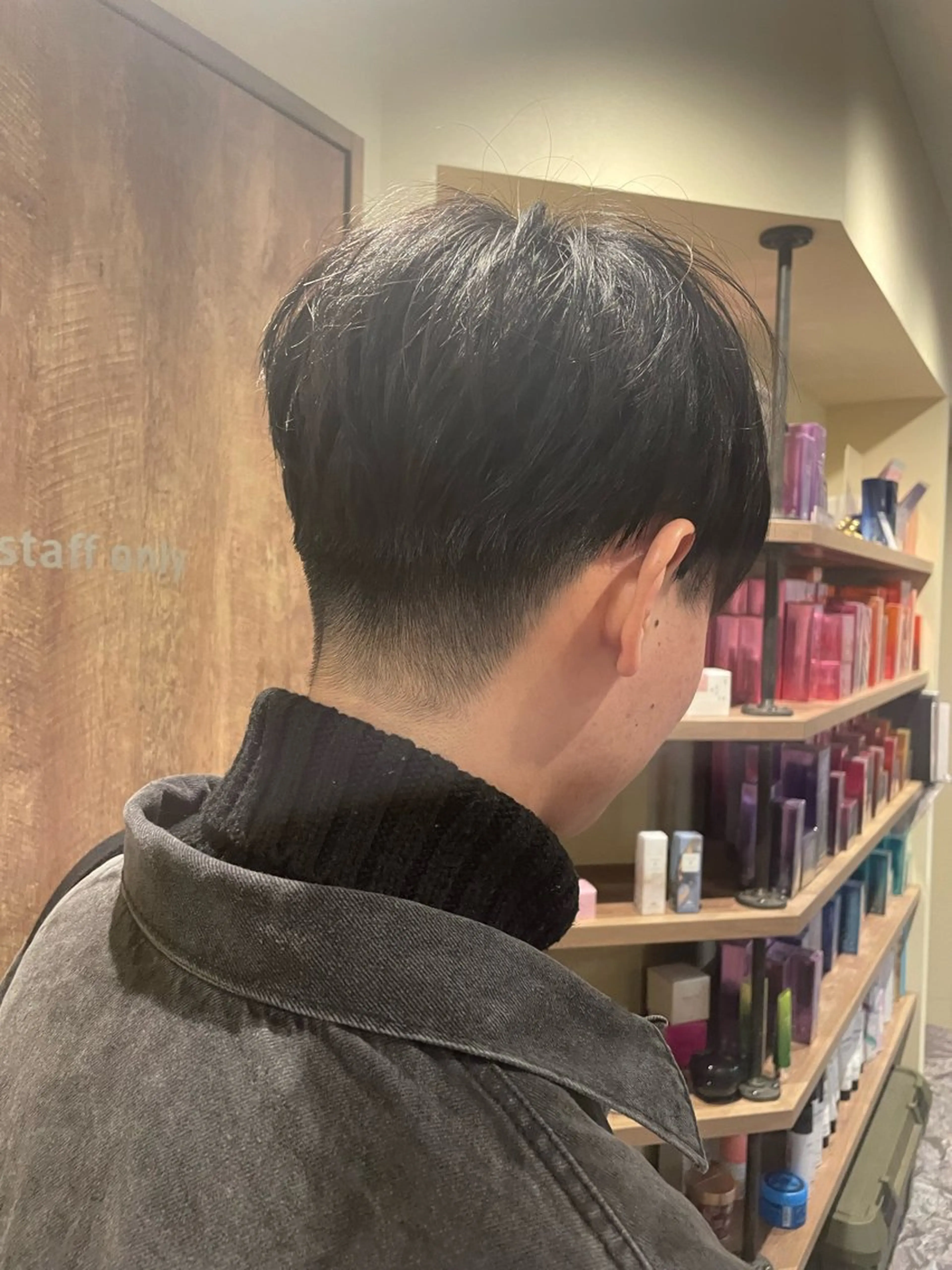 メンズ 山口里莉 /パーマモデル募集のヘアスタイル