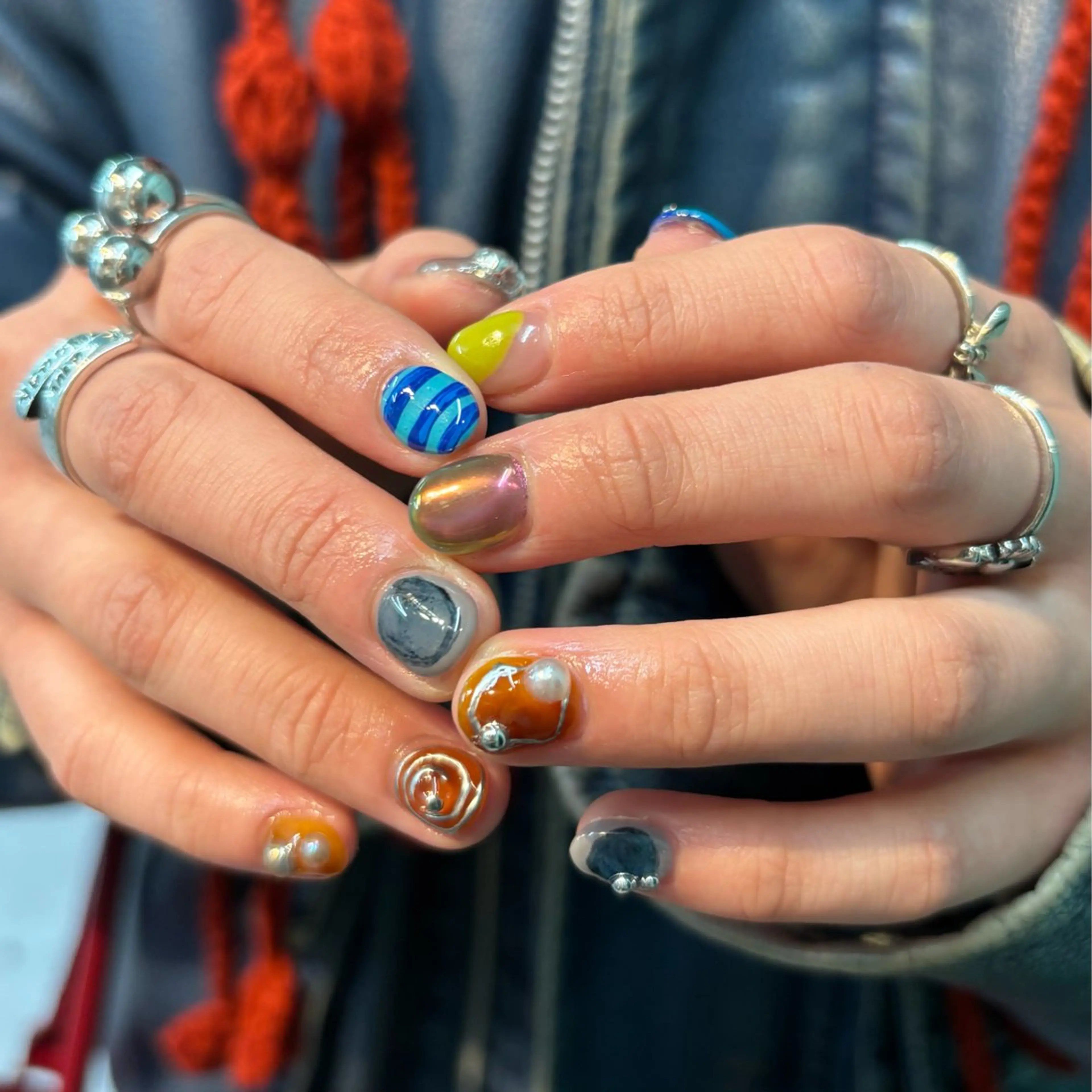 ネイル miyu ˚ ༘ ೀのネイルデザイン