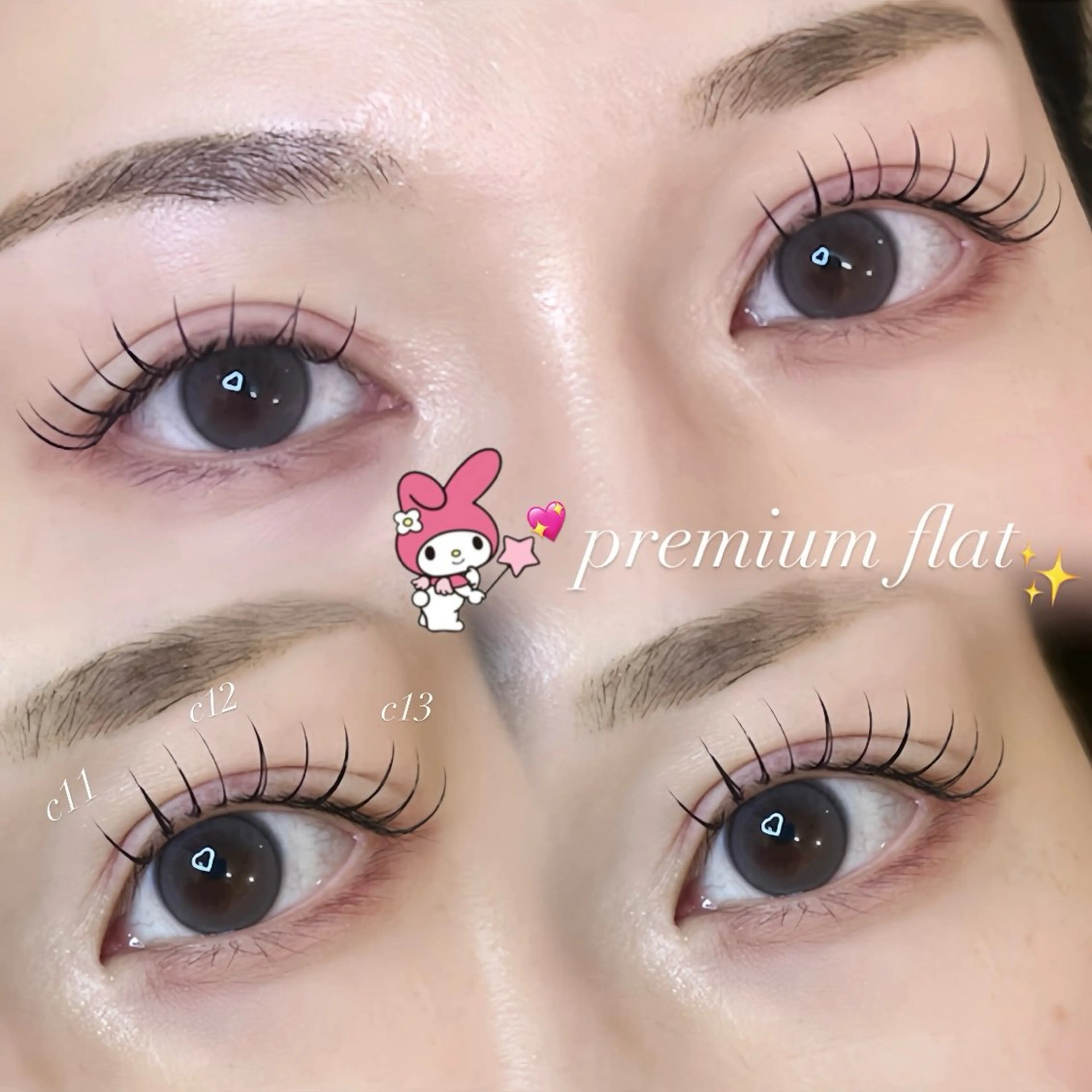 マツエク・マツパ 束感マツエク/梅田/ パリエク🎀Rioのマツエク・マツパデザイン