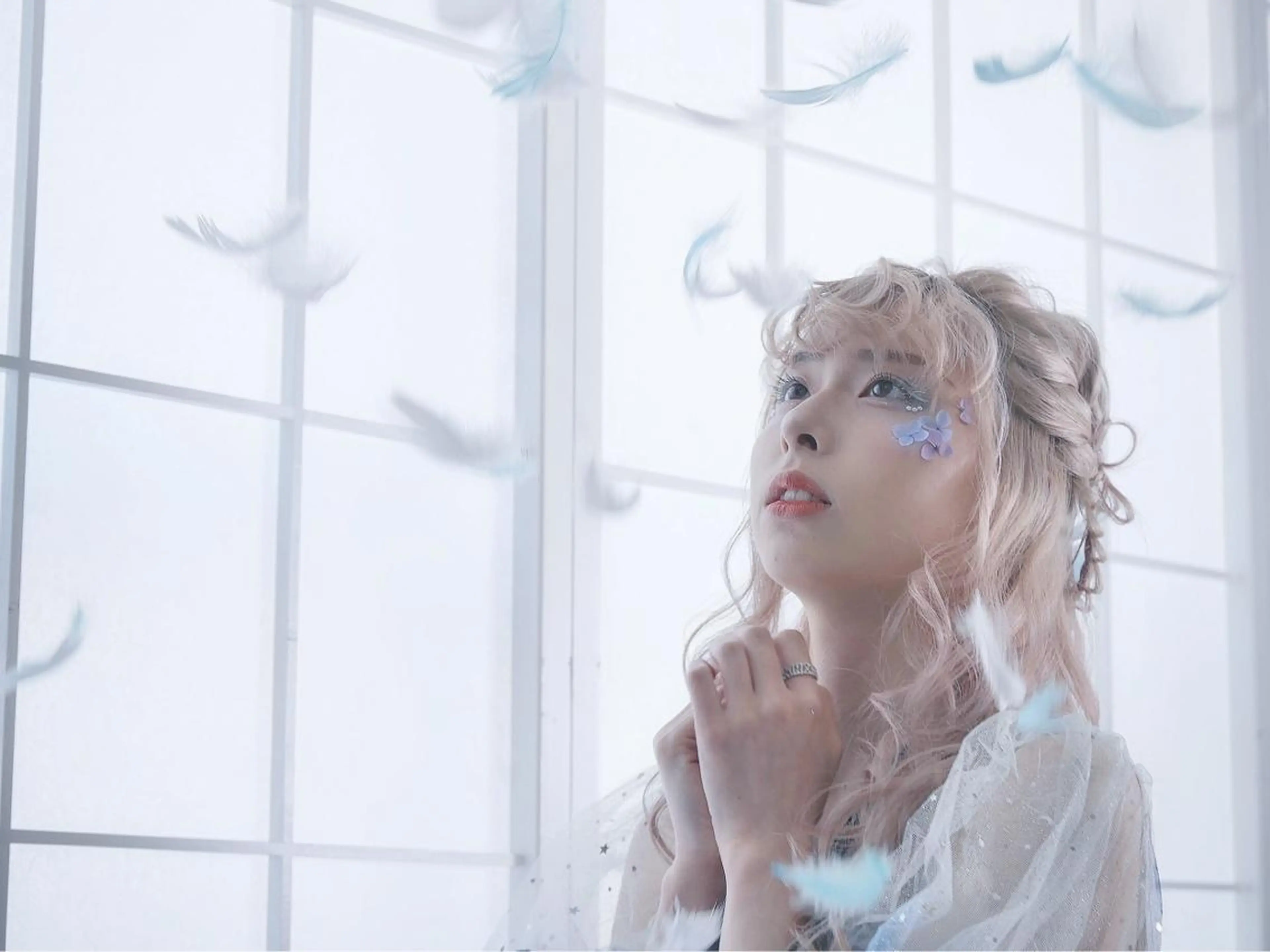 ロング ヘアアレンジ JUNSHIN🦋 ヘアセット／カラーのヘアスタイル