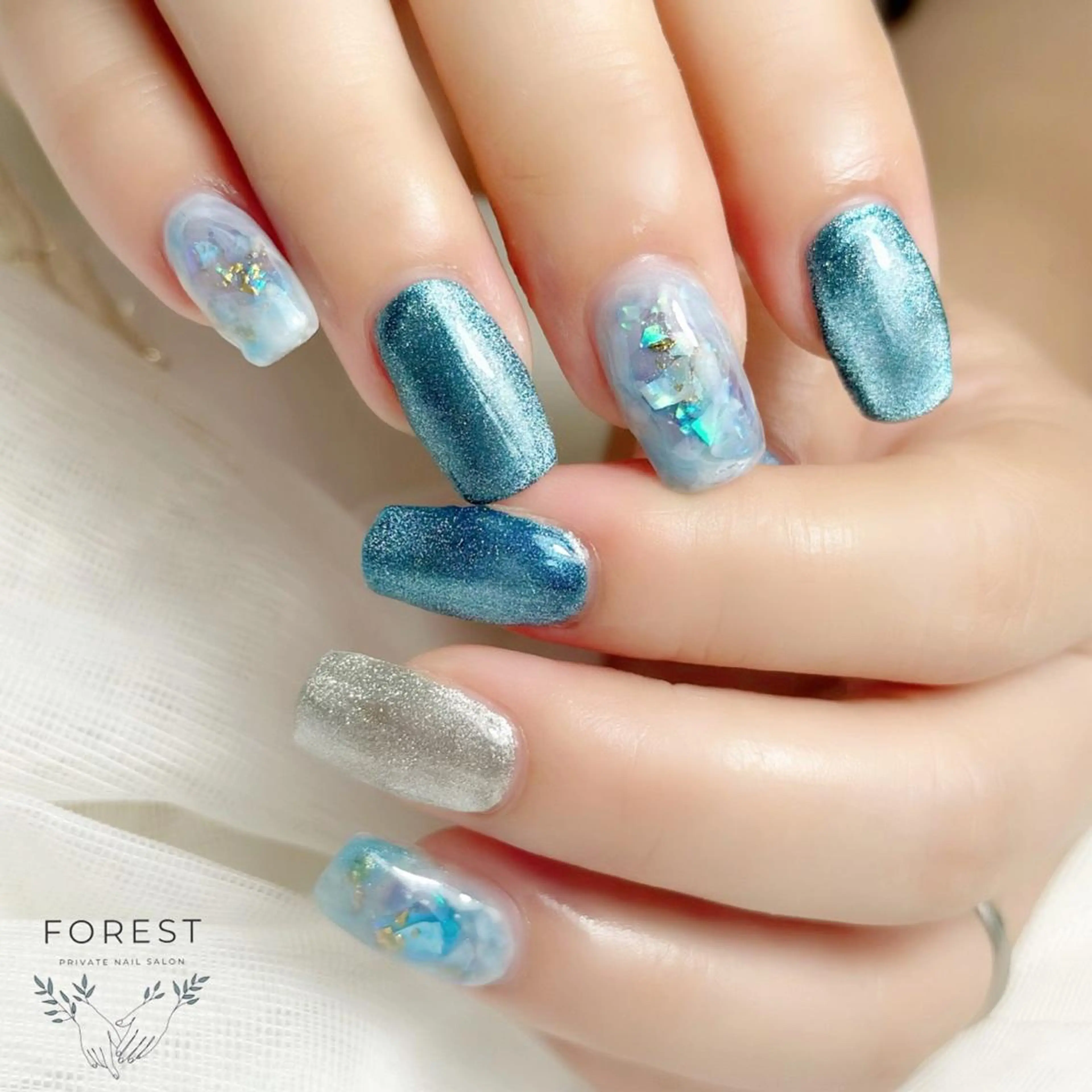 ネイル 白岡市篠津自宅 サロンForestのネイルデザイン