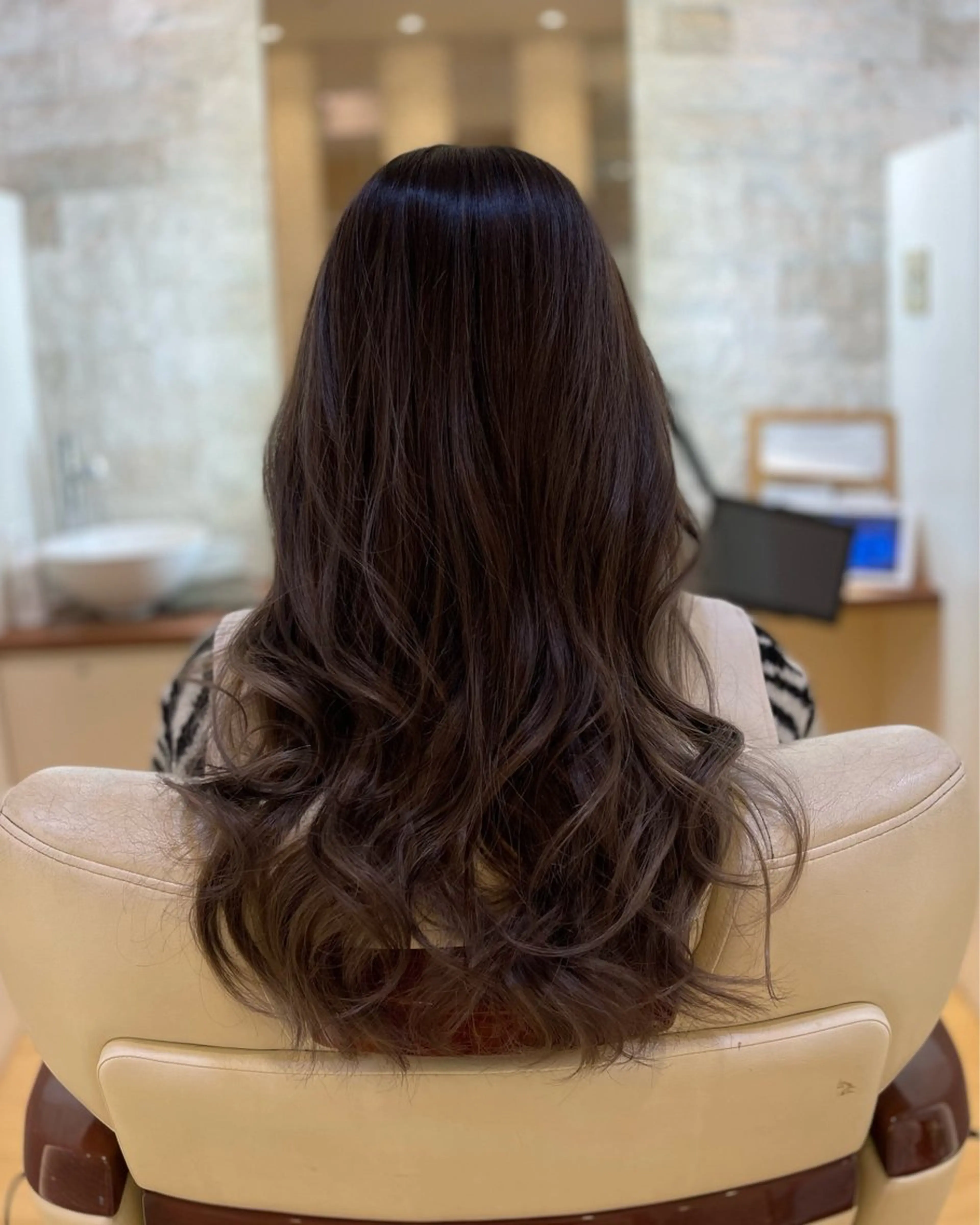 ロング カット ヘアカラー トリートメント 千葉 たかしのヘアスタイル