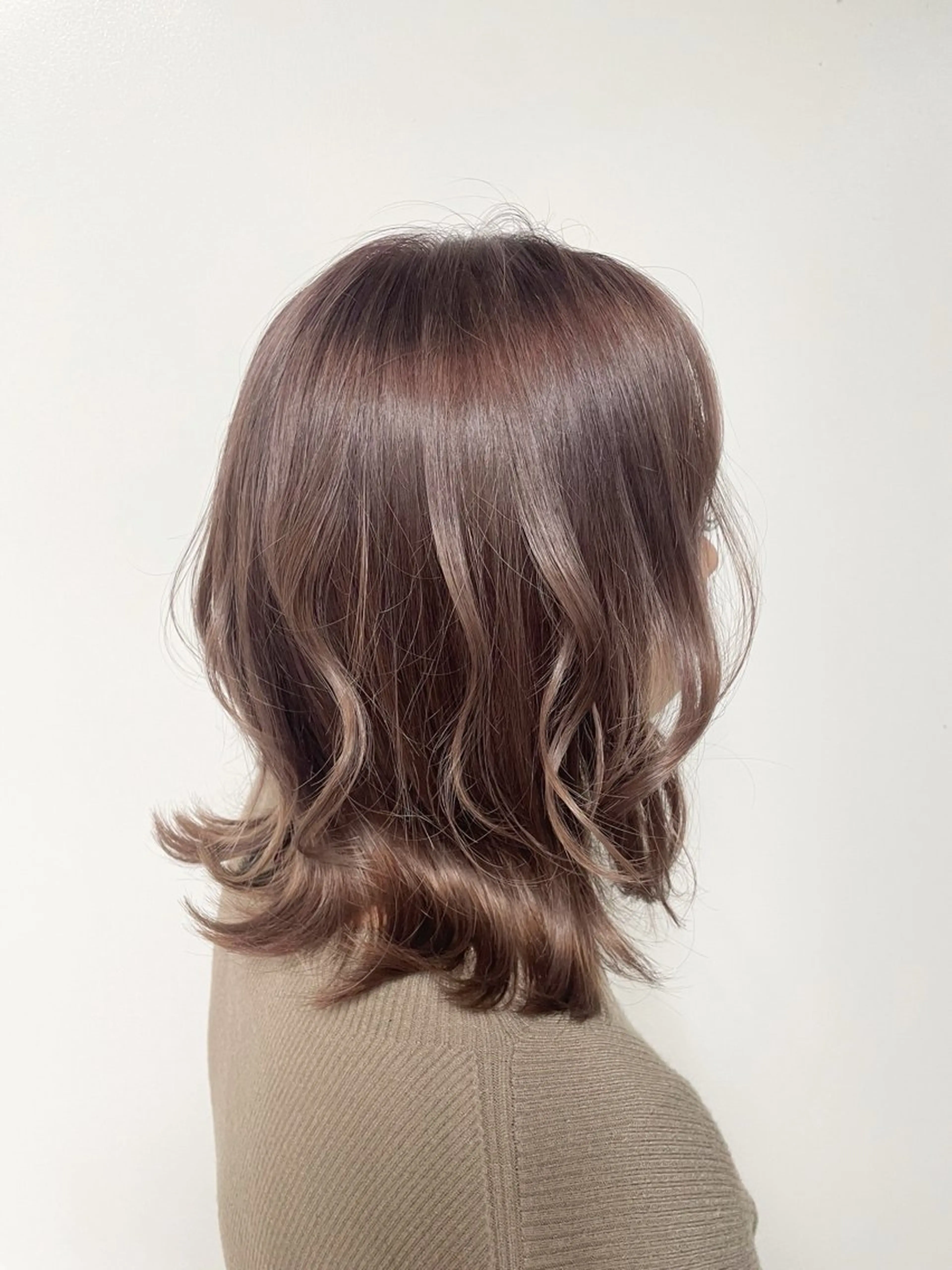 カラー ベージュカラー ラベンダーカラー 田中 友紀乃 /D.Graceのヘアスタイル