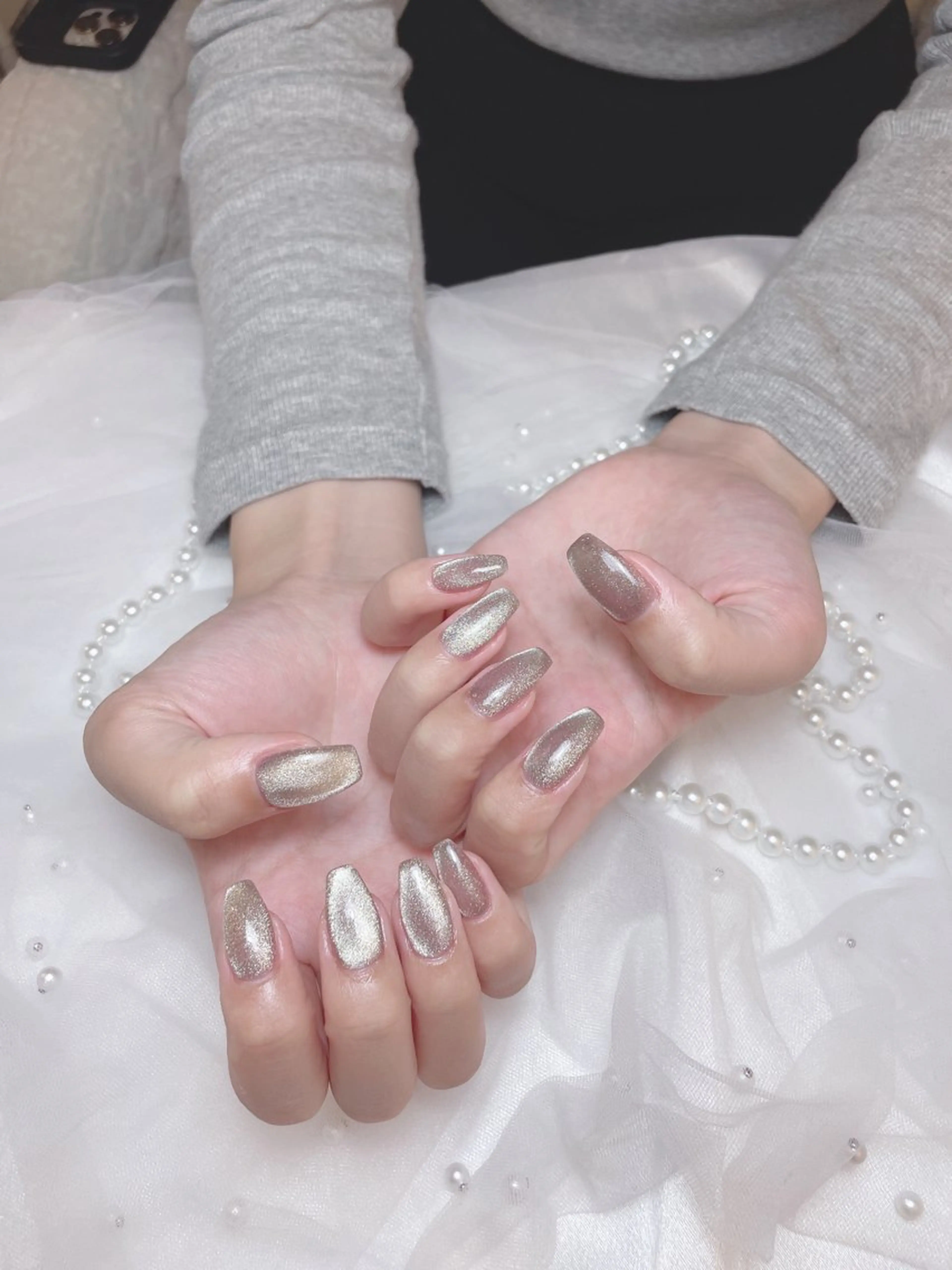 ネイル フットネイル フレンチネイル ジェルネイル ガーリー グラデーション ハンドネイル D.d Nail Moeのネイルデザイン