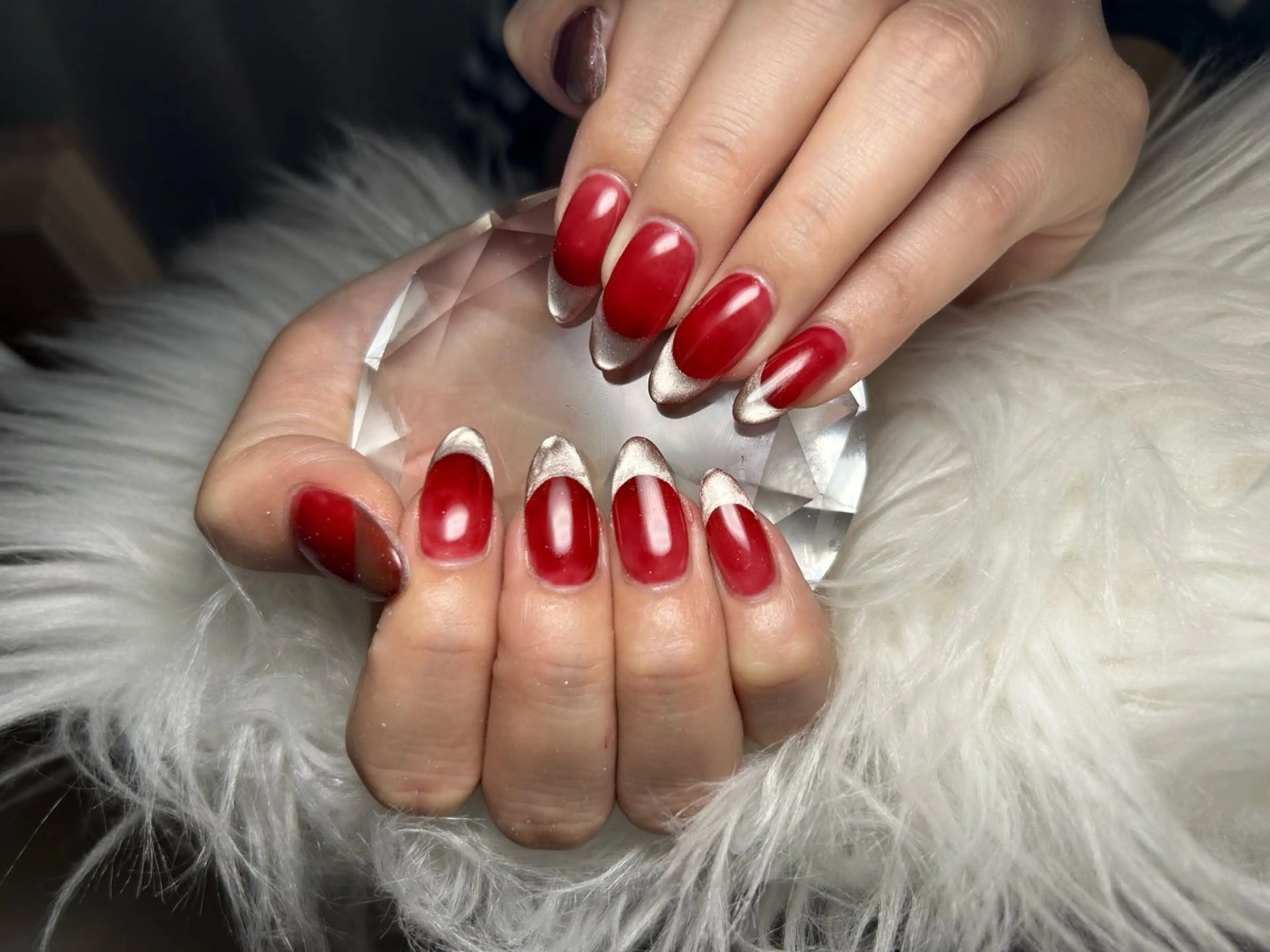 セミロング ハンドネイル nail salon Renardのネイルデザイン