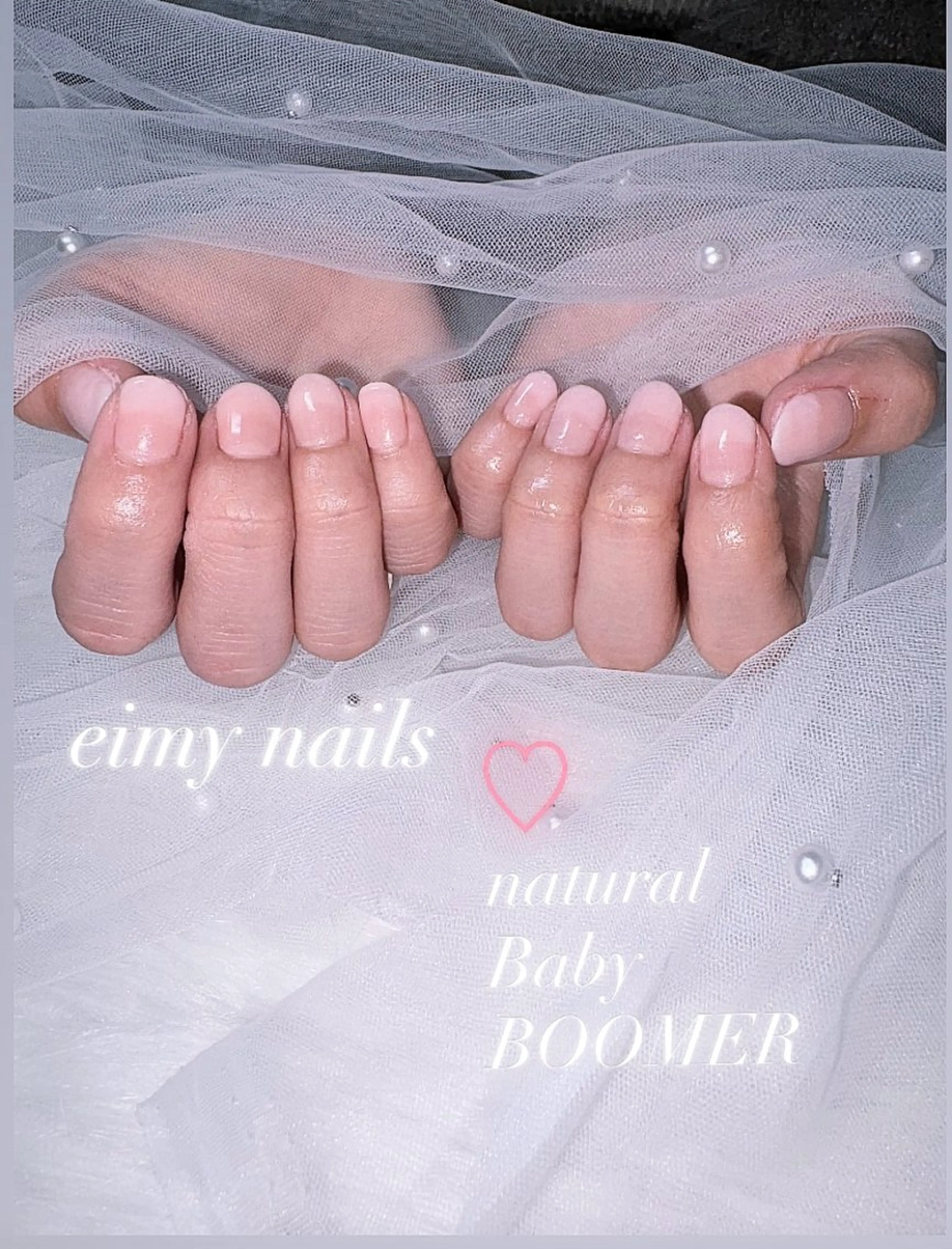 ネイル オフィスネイル ピンク 春ネイル ハンドネイル eimy nails♡のネイルデザイン
