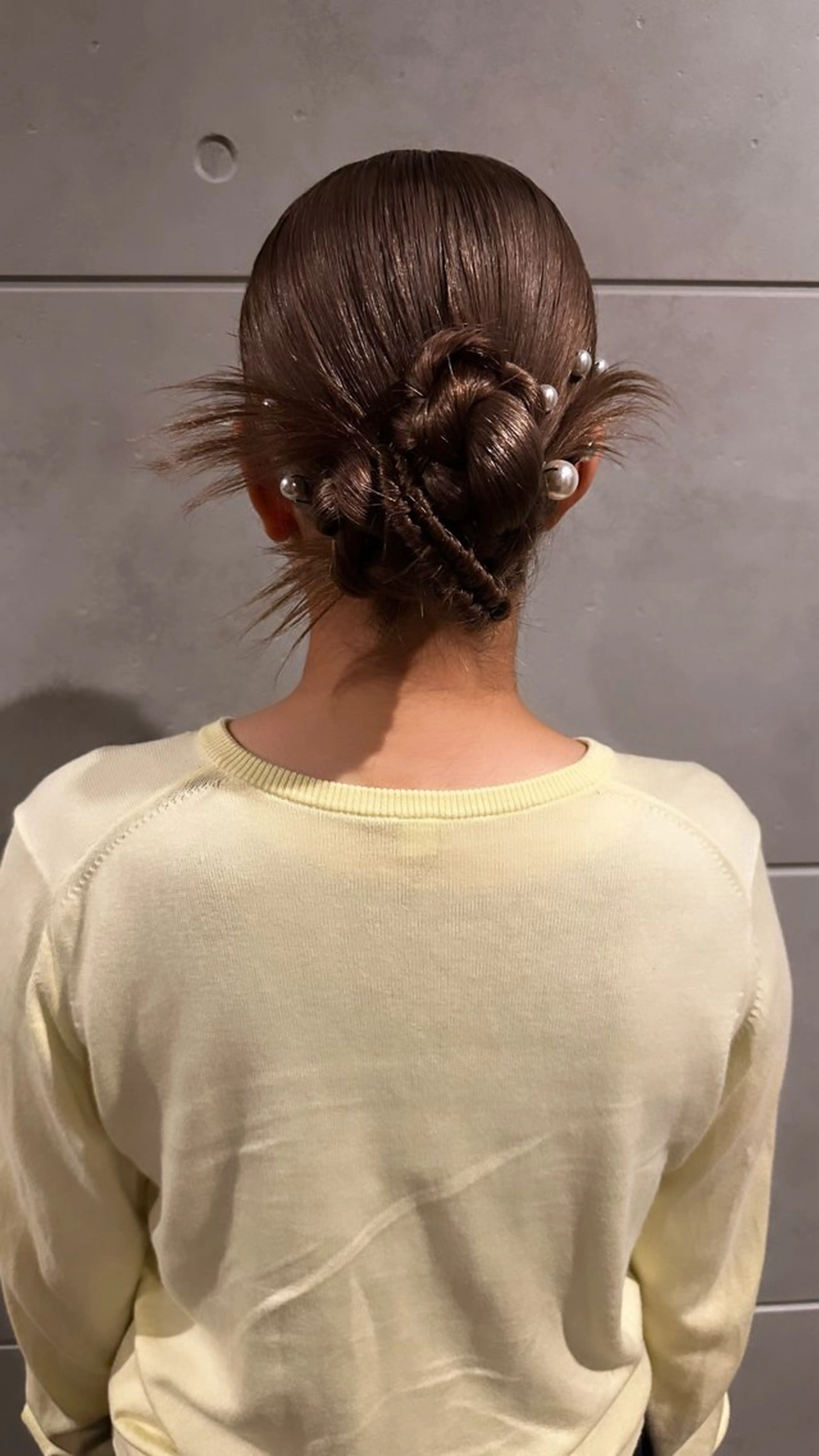 ロング ヘアアレンジ 吉野 華乃のヘアスタイル