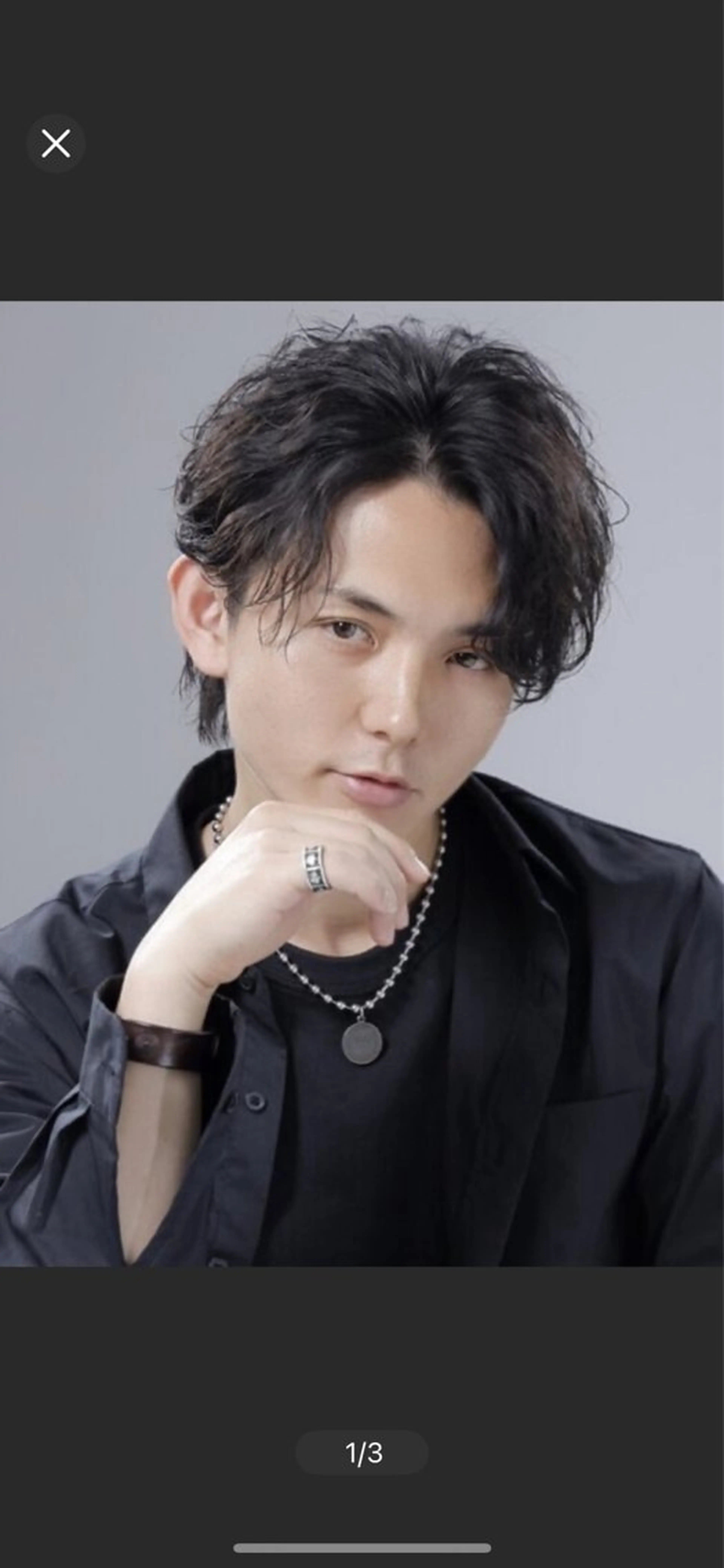 パーマ メンズ 縮毛矯正/パーマ 板倉高史郎のヘアスタイル