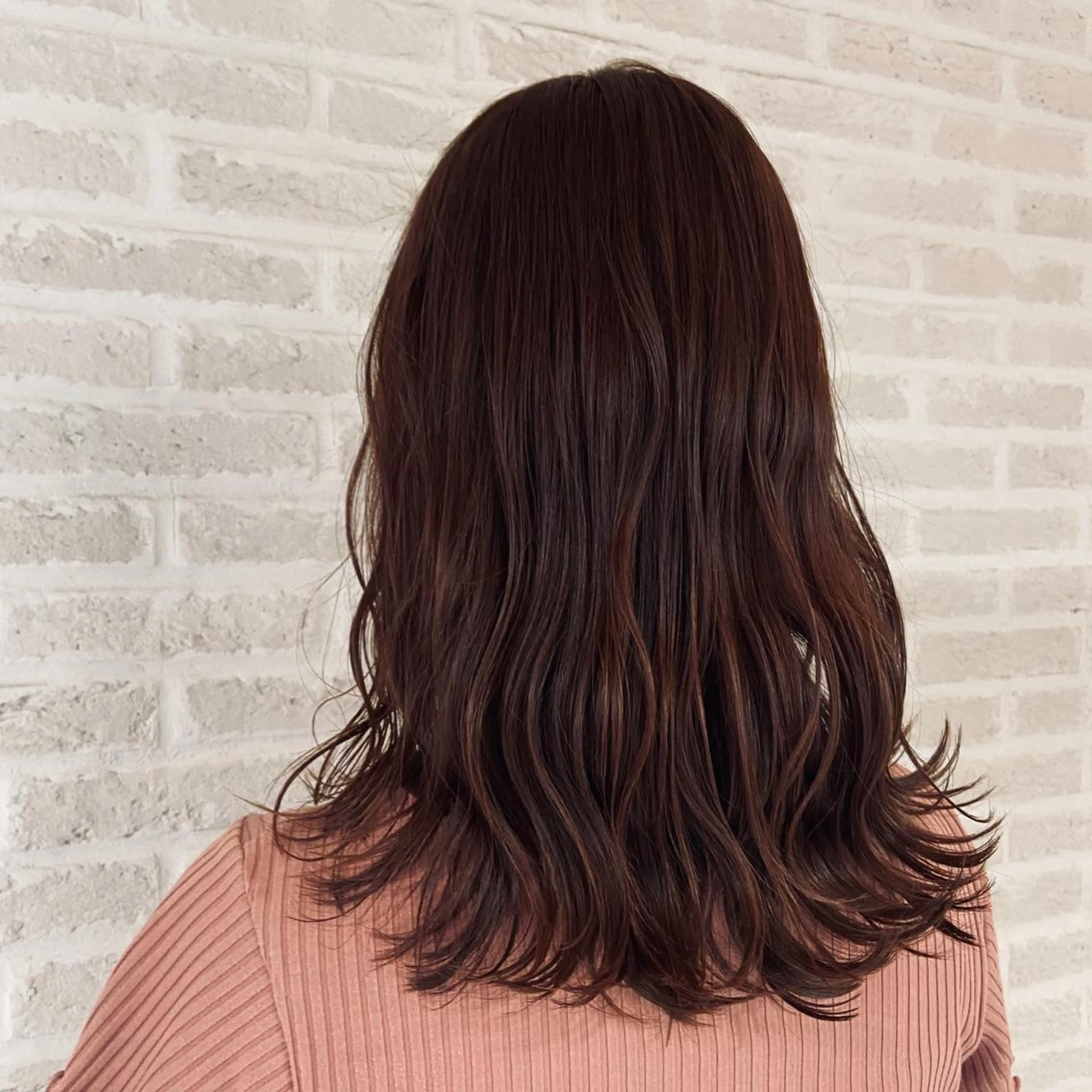 ロング カラー パーマ 北岡 慶子 大宮駅西口徒歩3分のヘアスタイル