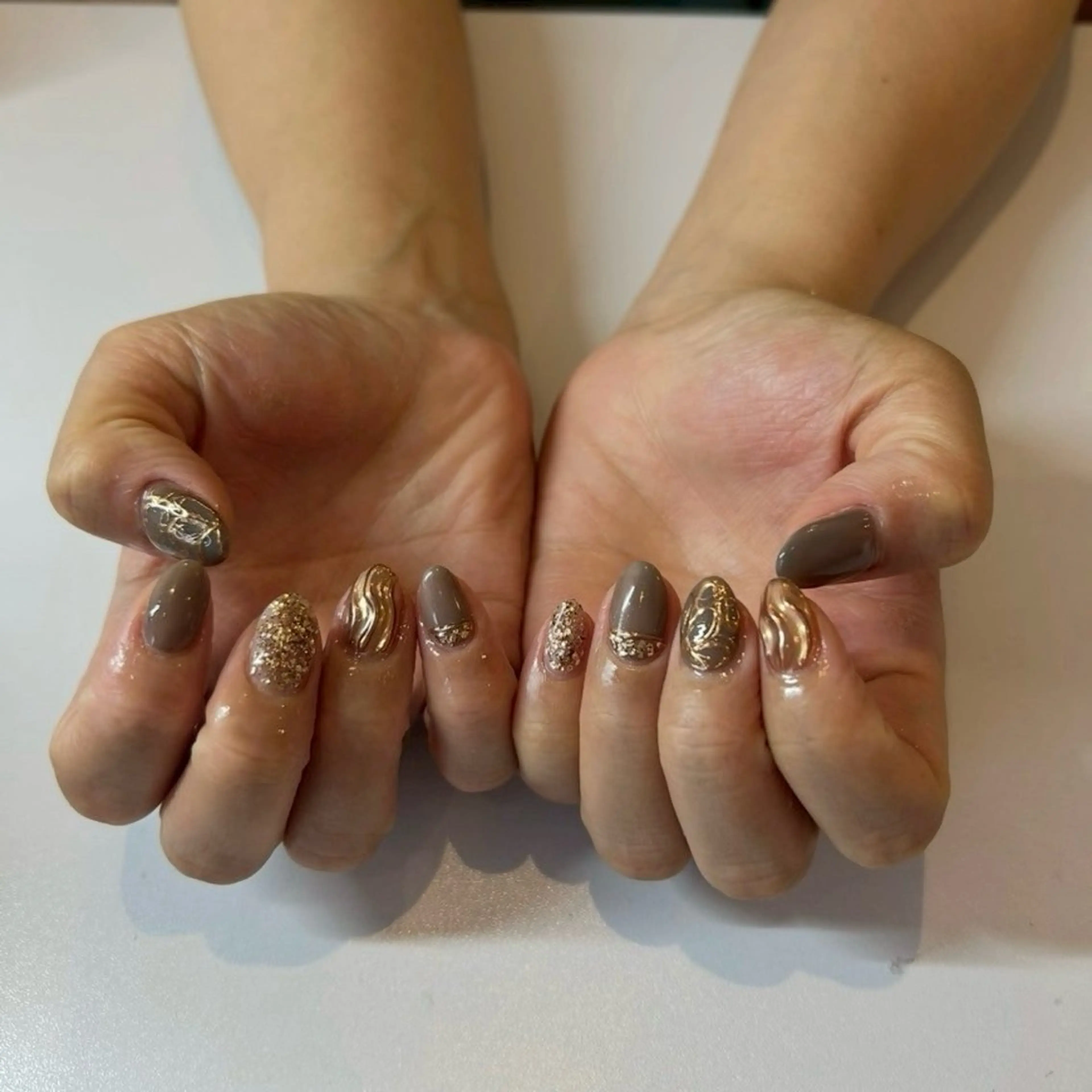 ネイル アートネイル REJOUIR本陣 hirayamaのヘアスタイル