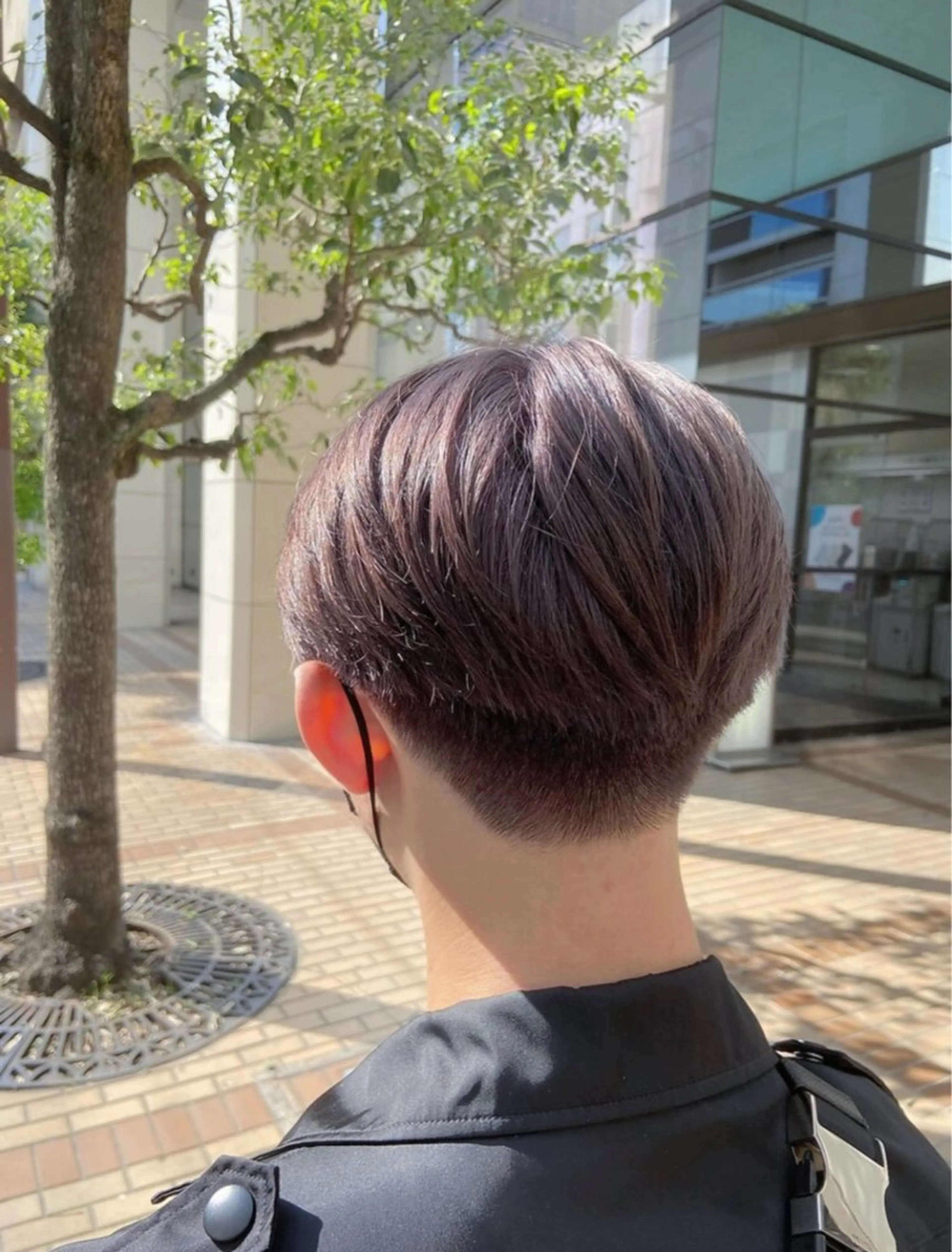 【💫メンズ限定💫】カット＋透明感カラー+クイックトリートメントの写真