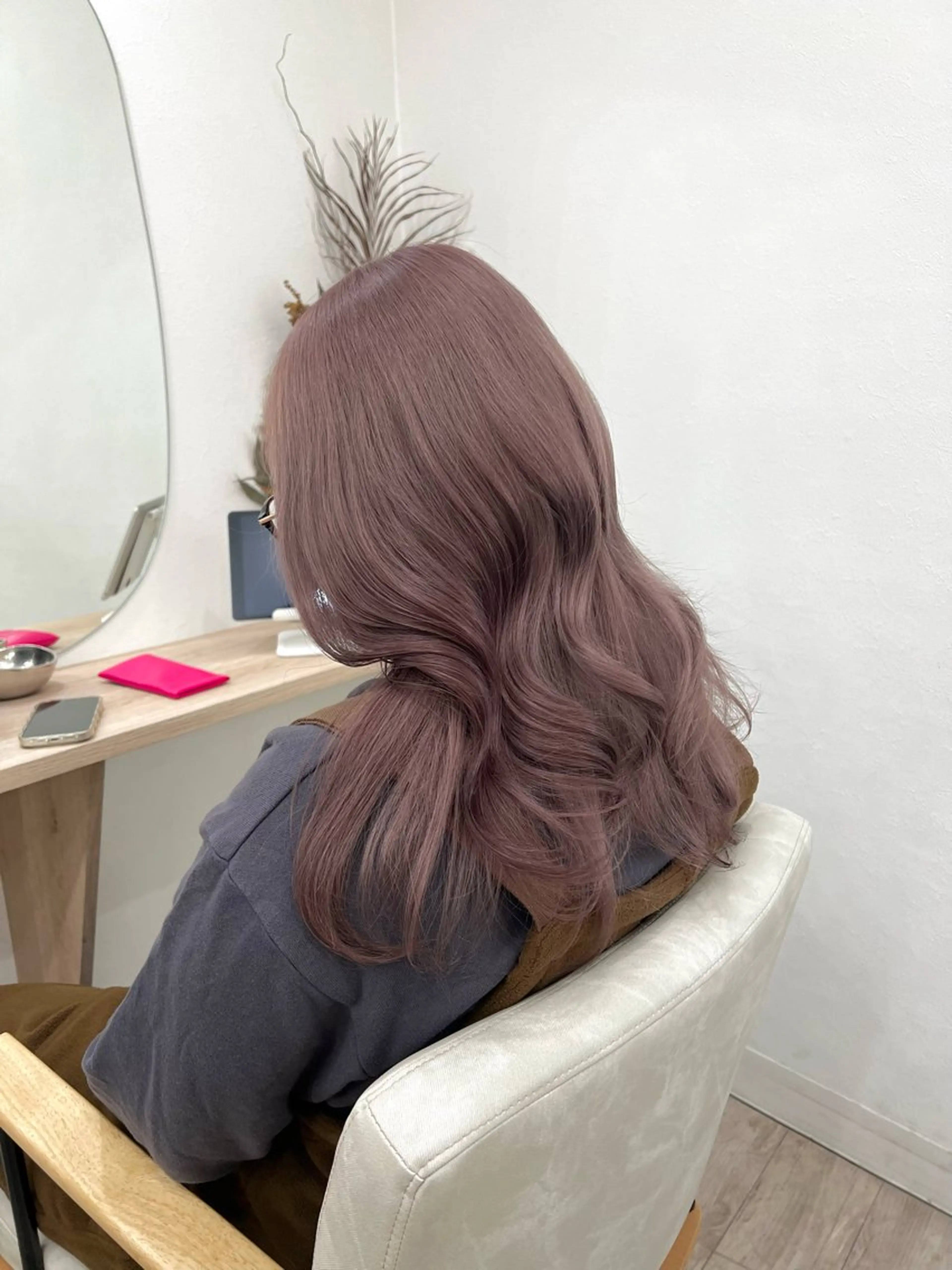 ロング カラー ヘアカラー トリートメント TOKI mahoのヘアスタイル