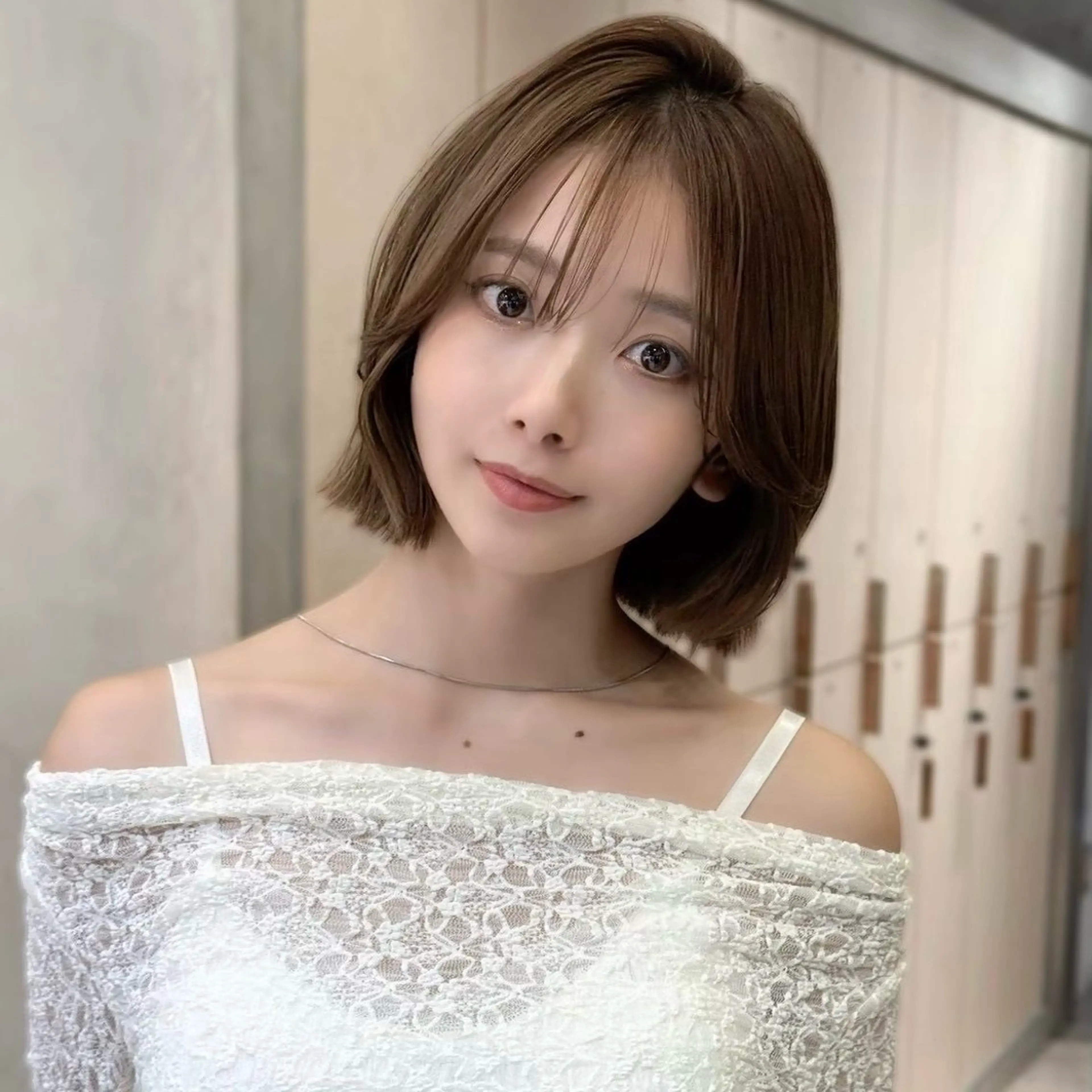 ショート カラー 透明感カラー🩵 けいやのヘアスタイル
