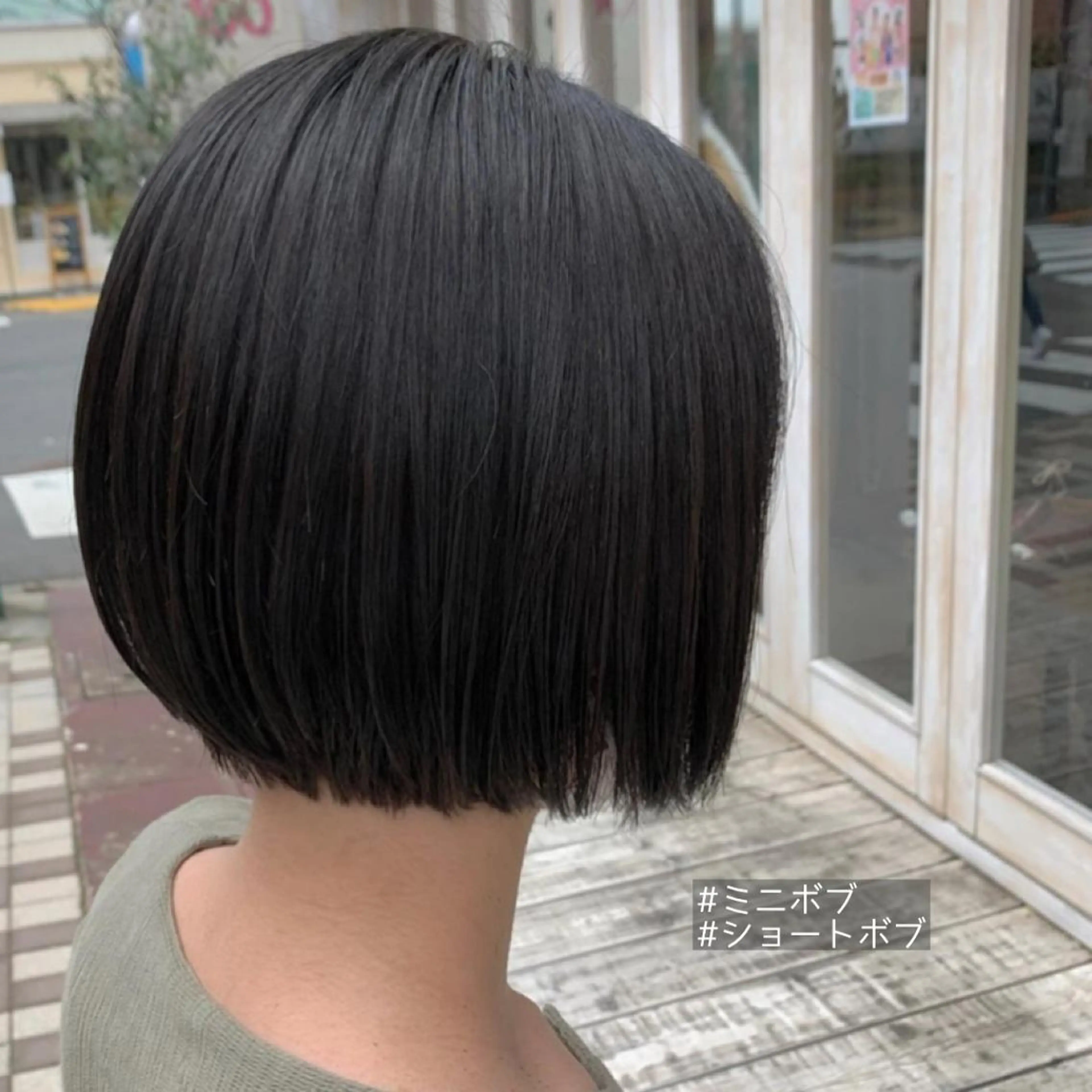 ショート カット ノグチ ナツコのヘアスタイル