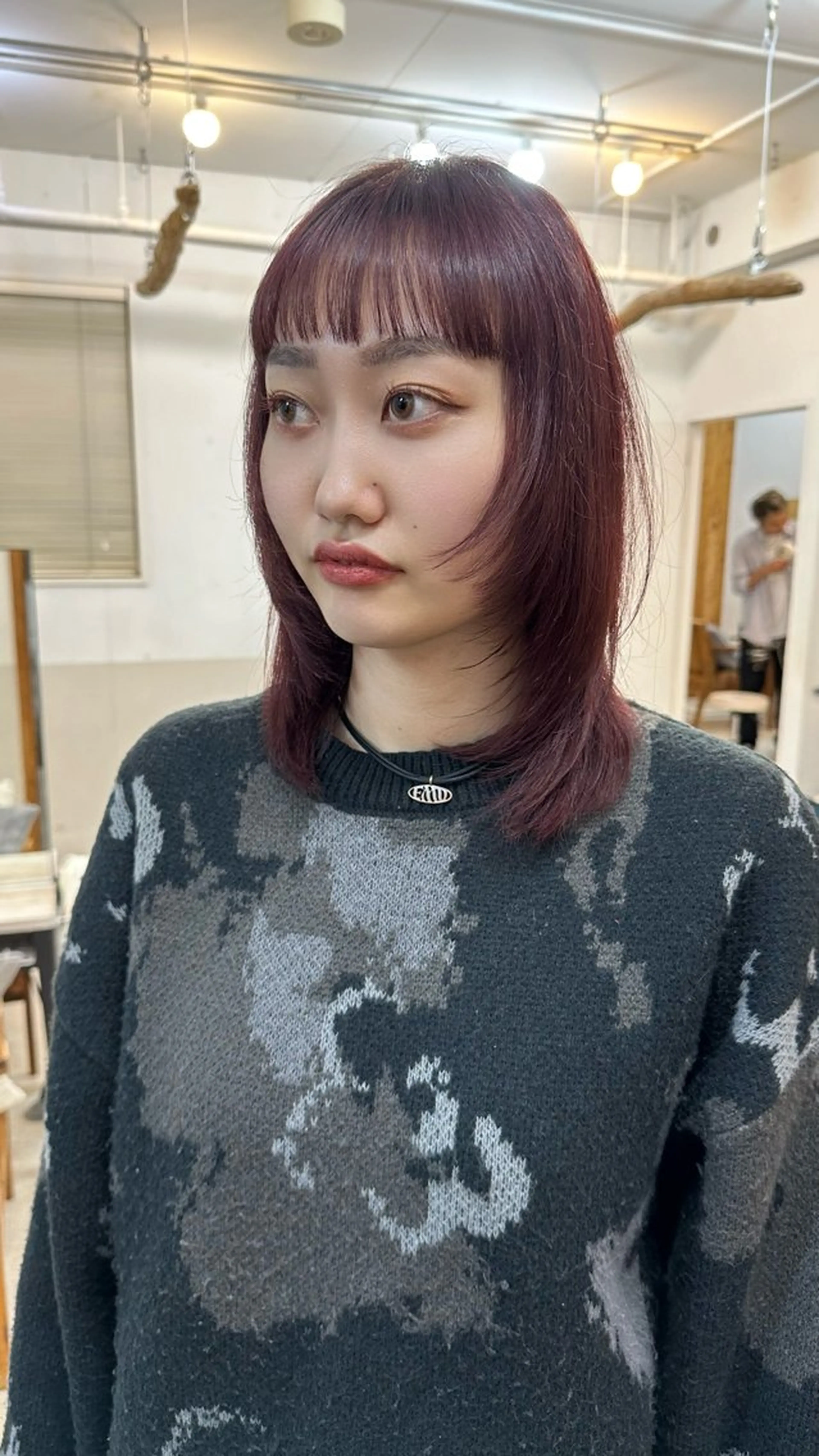 ミディアム カラー 🪭risa 暖色/レイヤー🪭のヘアスタイル