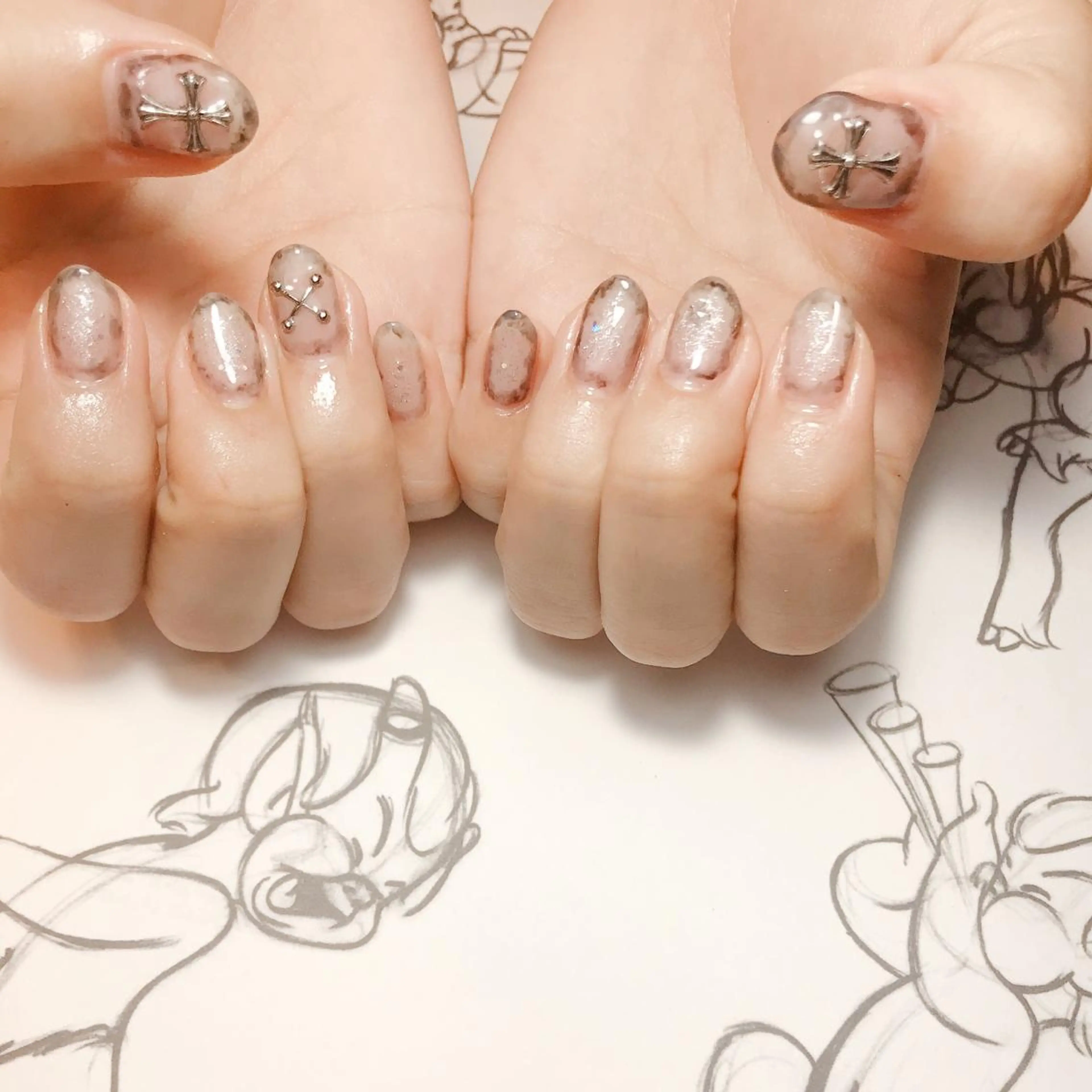 ネイル owlnail /持込みデザイン専門のネイルデザイン