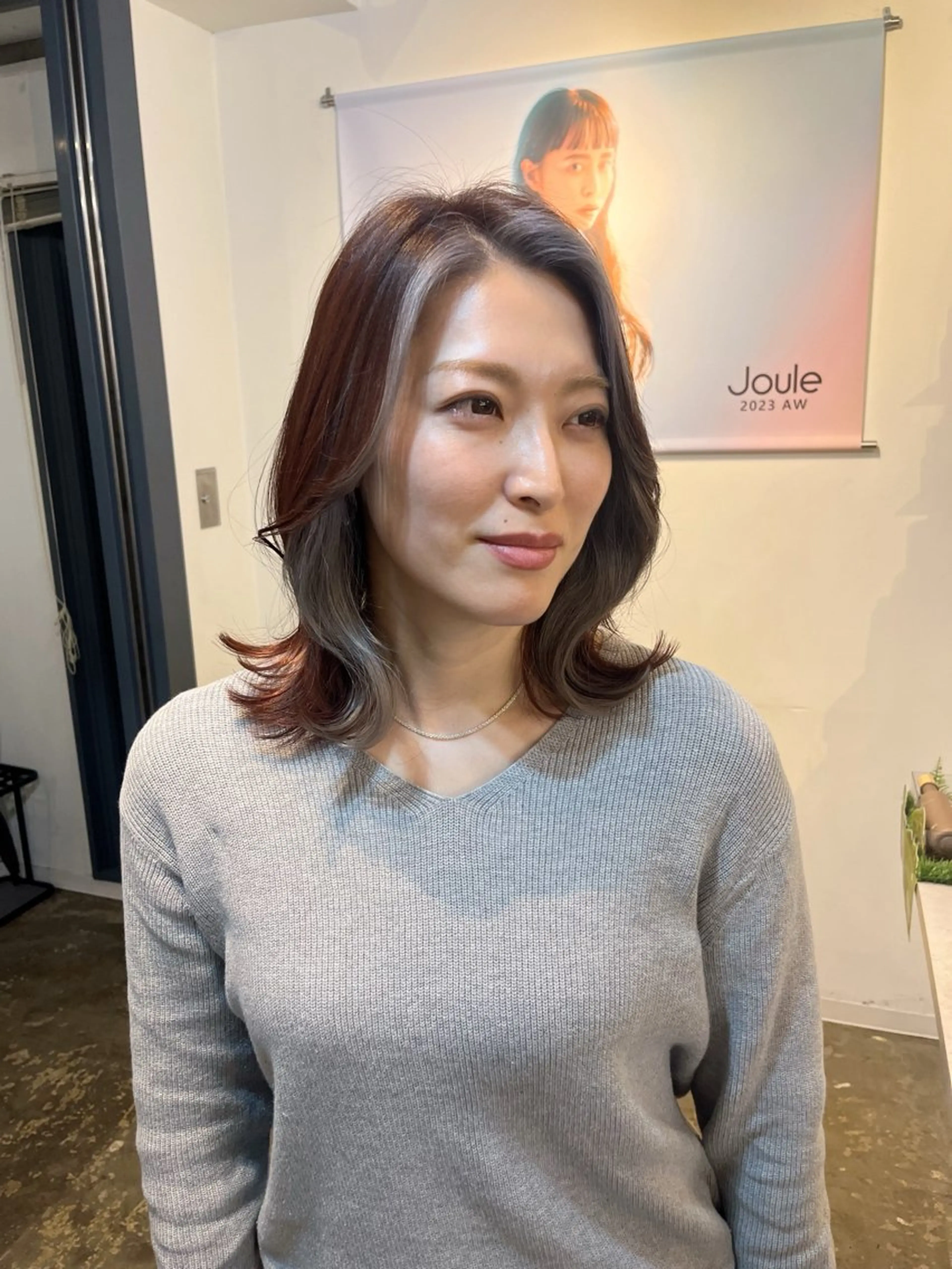 ミディアム カラー カット ヘアカラー トリートメント 🌛ダブルカラー 🌜SAYAKAのヘアスタイル