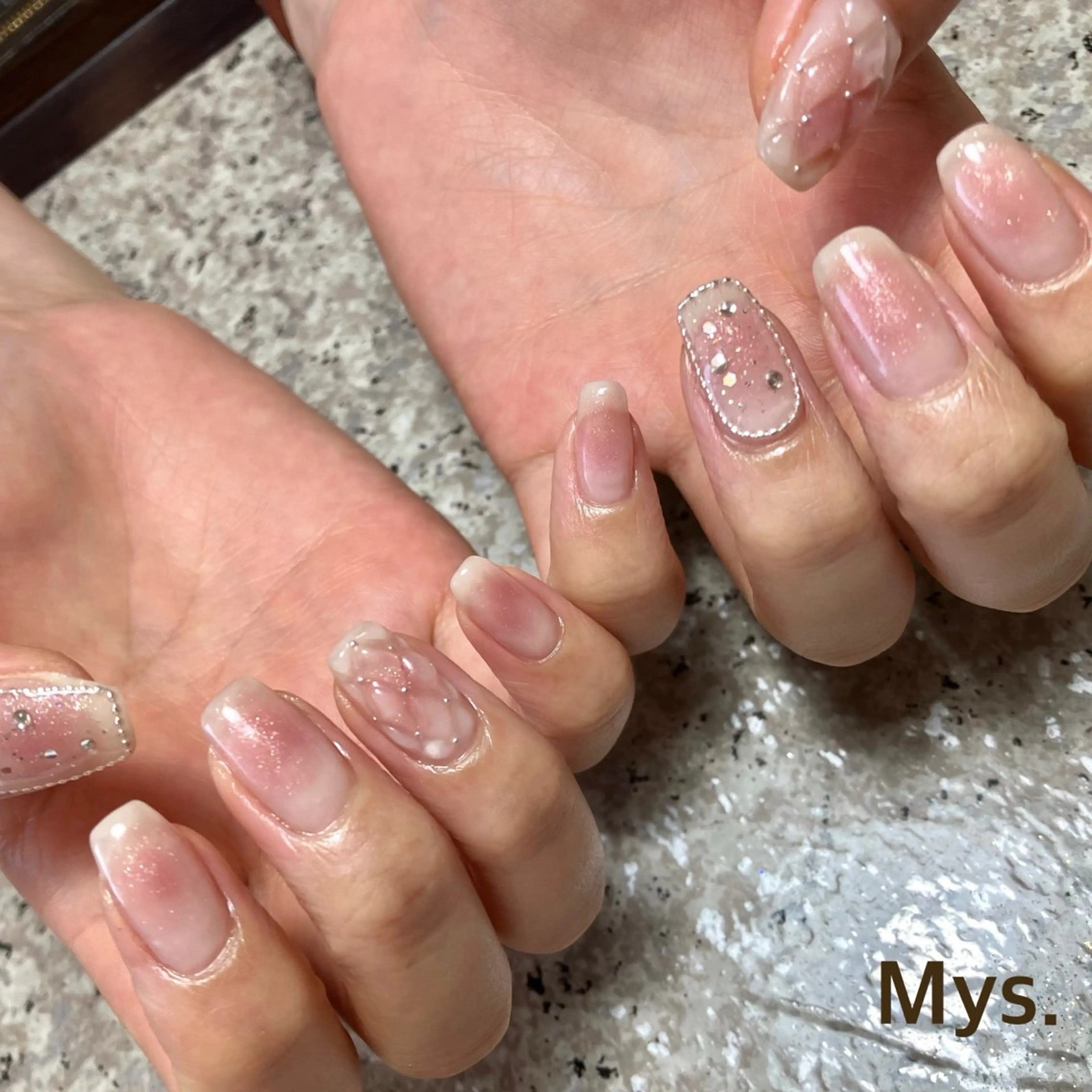 ネイル ハンドネイル Mys. 三上紗紀のネイルデザイン