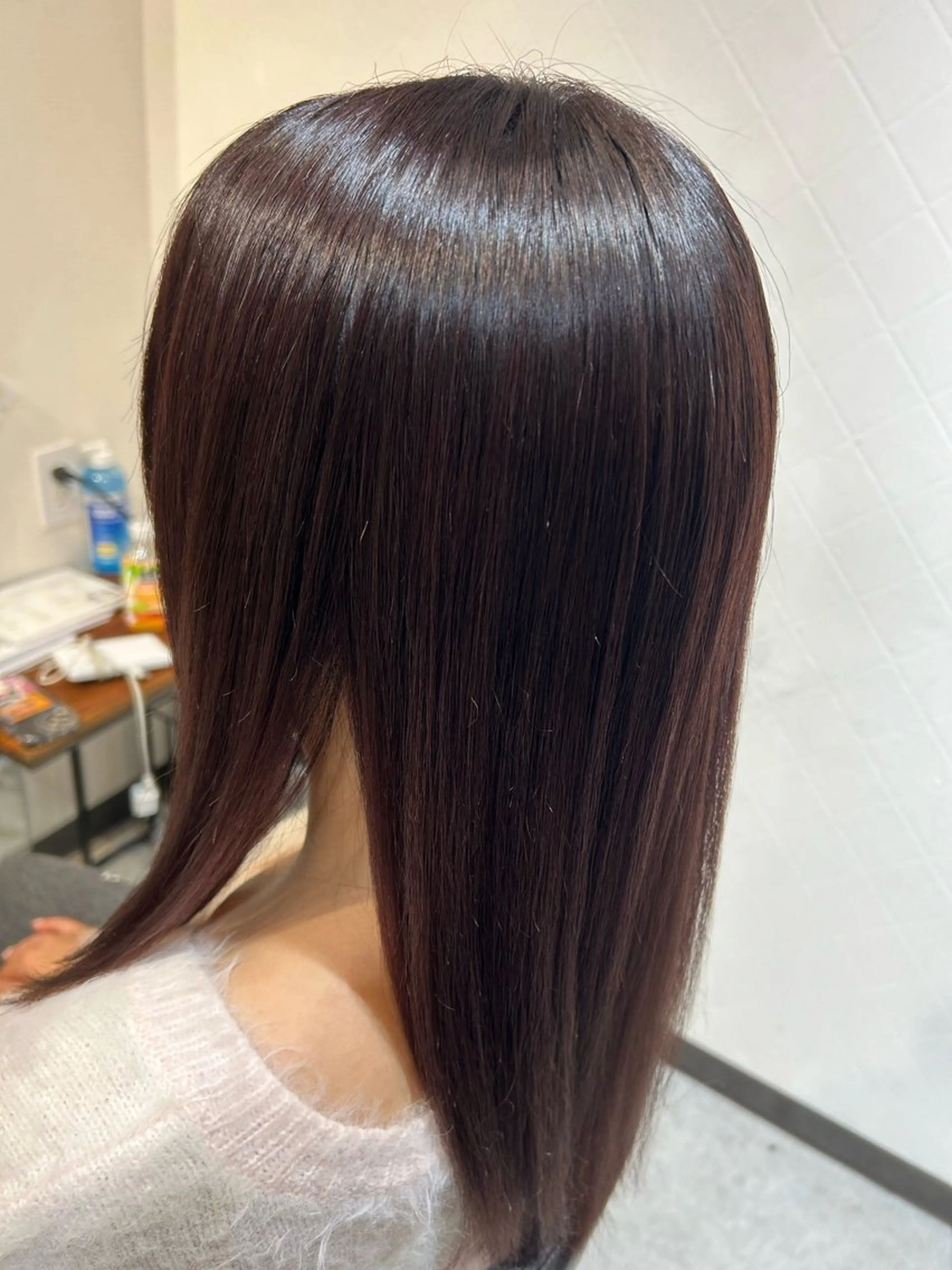 ロング パーマ 縮毛矯正 仲野 空悟@モデル募集中のヘアスタイル