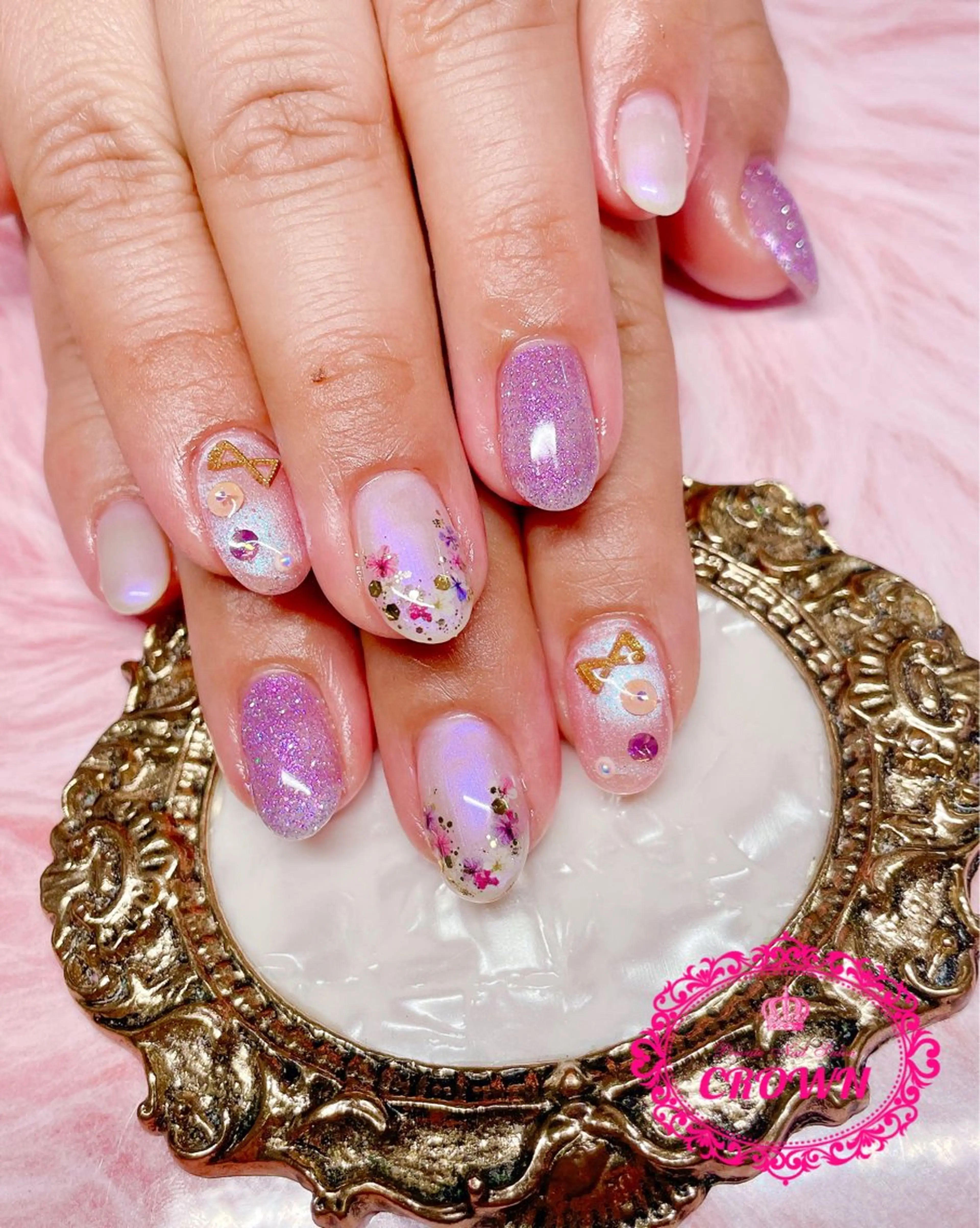 ネイル CROWN プライベートサロンのネイルデザイン