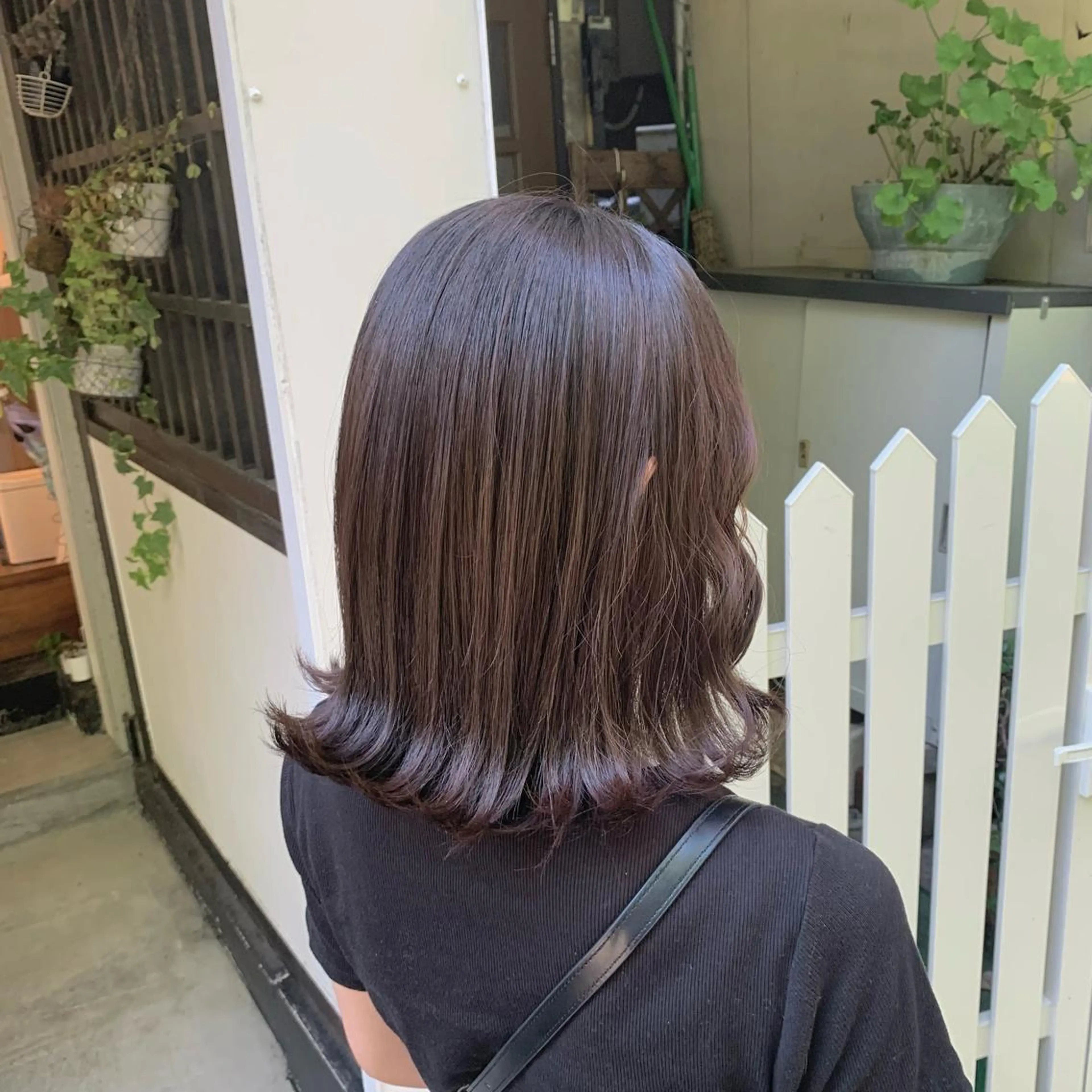 ミディアム カット ヘアカラー トリートメント little 小濱彰太のヘアスタイル