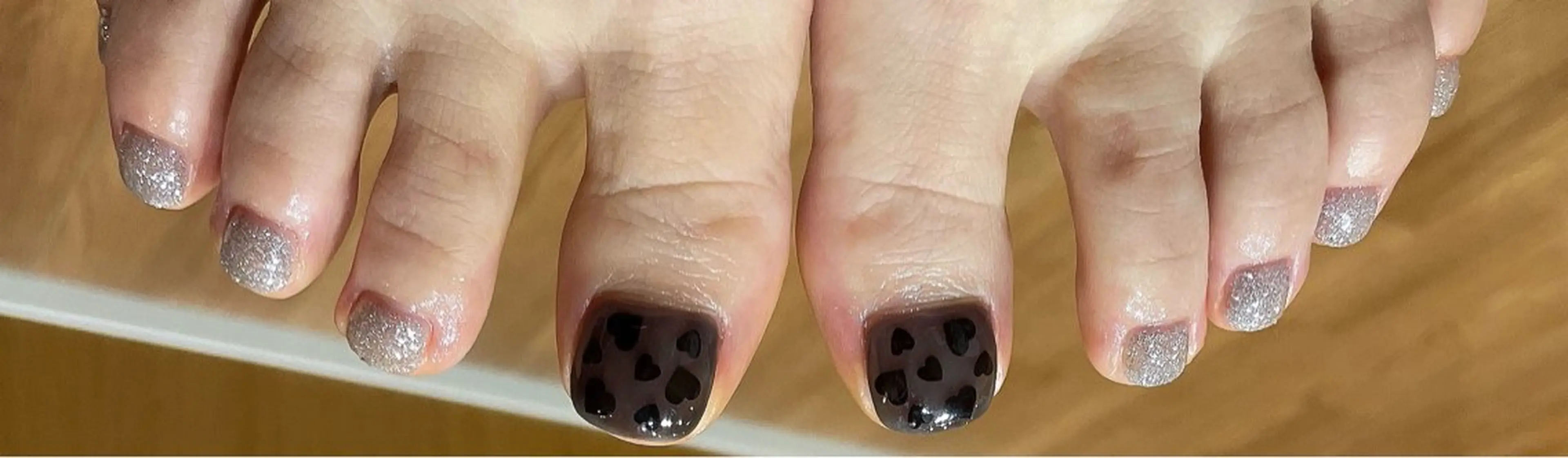 ネイル ラメ(グリッター) 持ち込み liberté🫧 新小岩のネイルデザイン