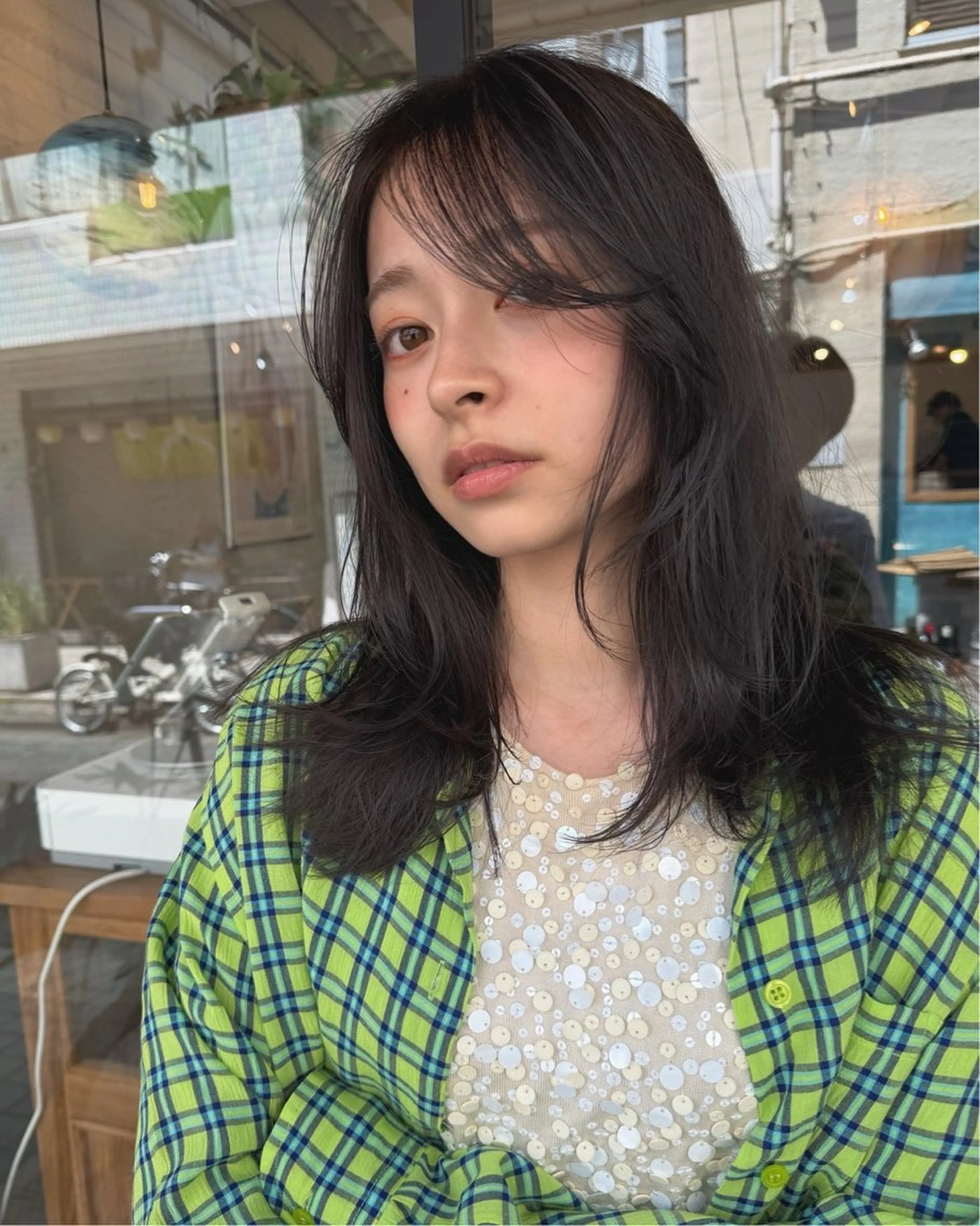 ロング カット ナガミ ショウのヘアスタイル