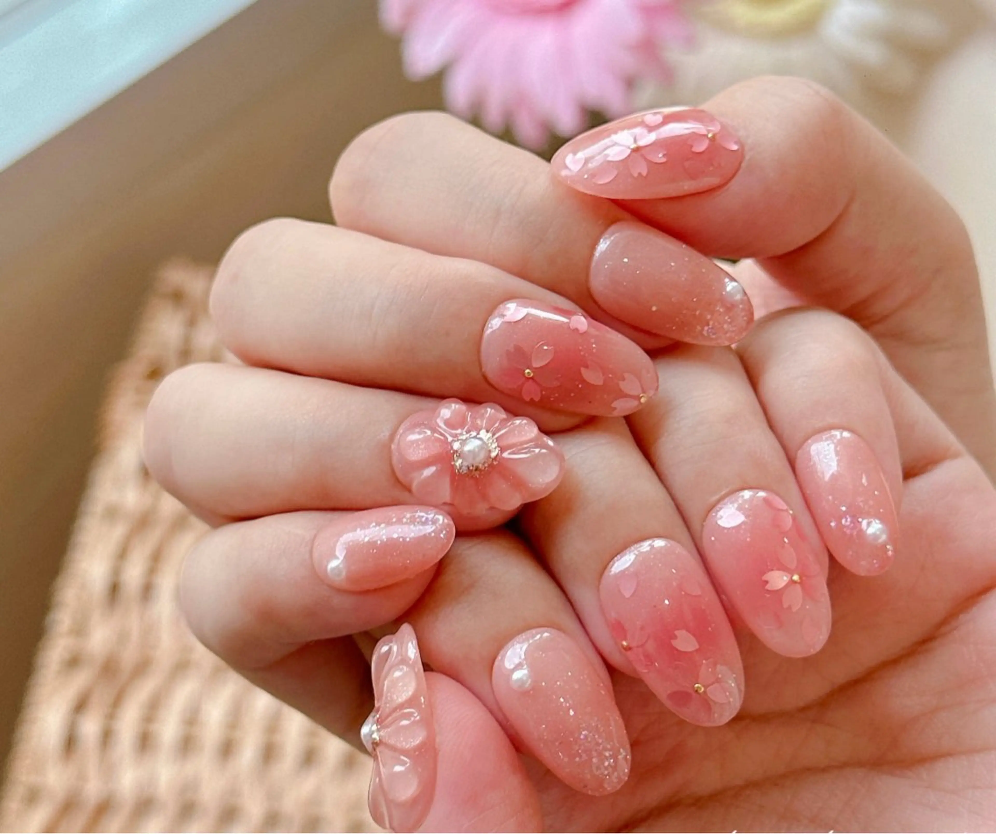 ネイル ハンドネイル リセス 高田馬場💎のネイルデザイン