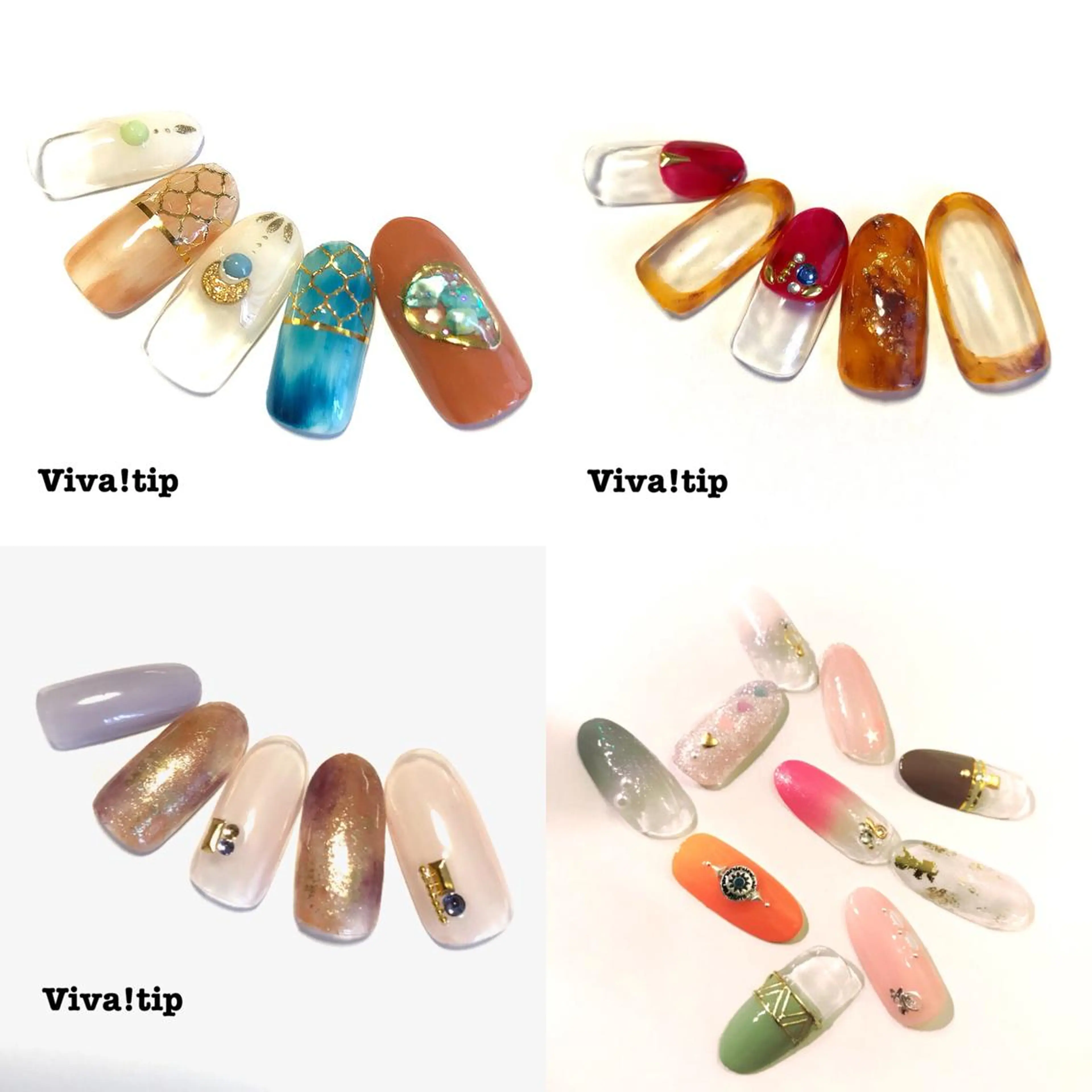 ネイル Viva!tip ビバティップネイルのネイルデザイン
