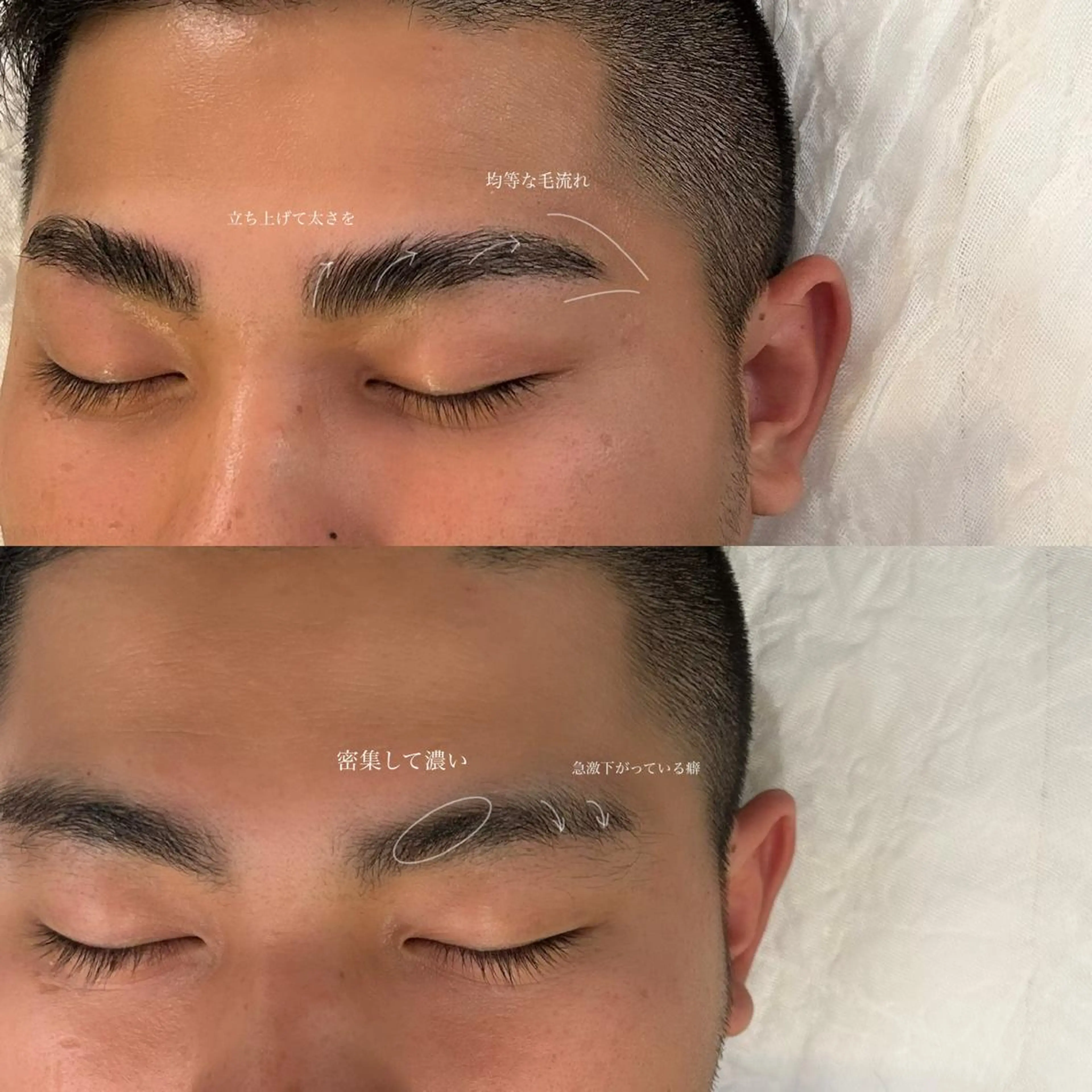 アイブロウ ハリウッドブロウリフト メンズアイブロウ ワックス脱毛 その他(アイブロウ) 吉祥寺kasumi 🌛eye/browのマツエク・マツパデザイン