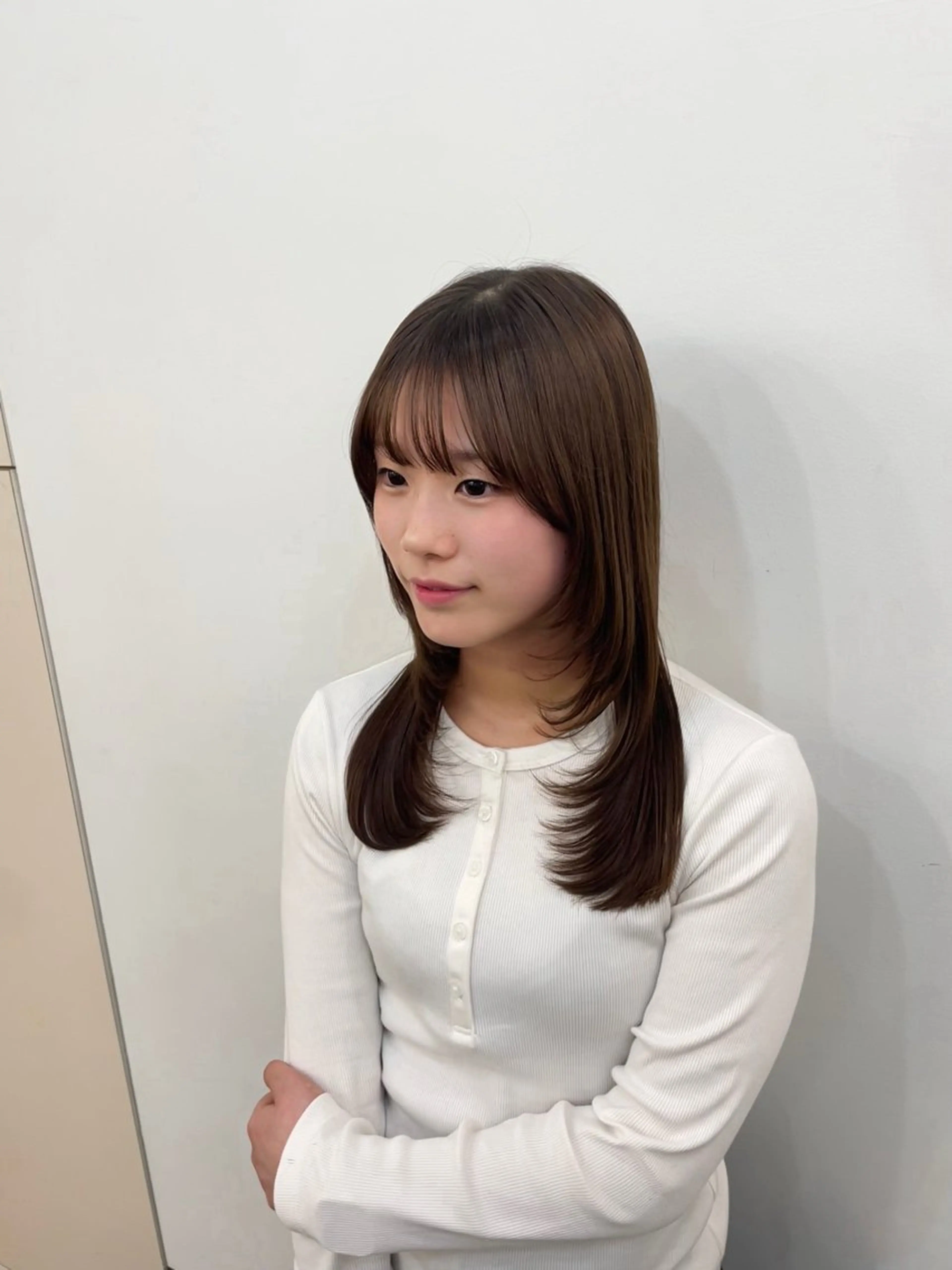 セミロング 顔周りカット レイヤーカット カット ✟ Reira ￤ ﾍｱｾｯﾄ￤ﾚｲﾔｰのその他イメージ