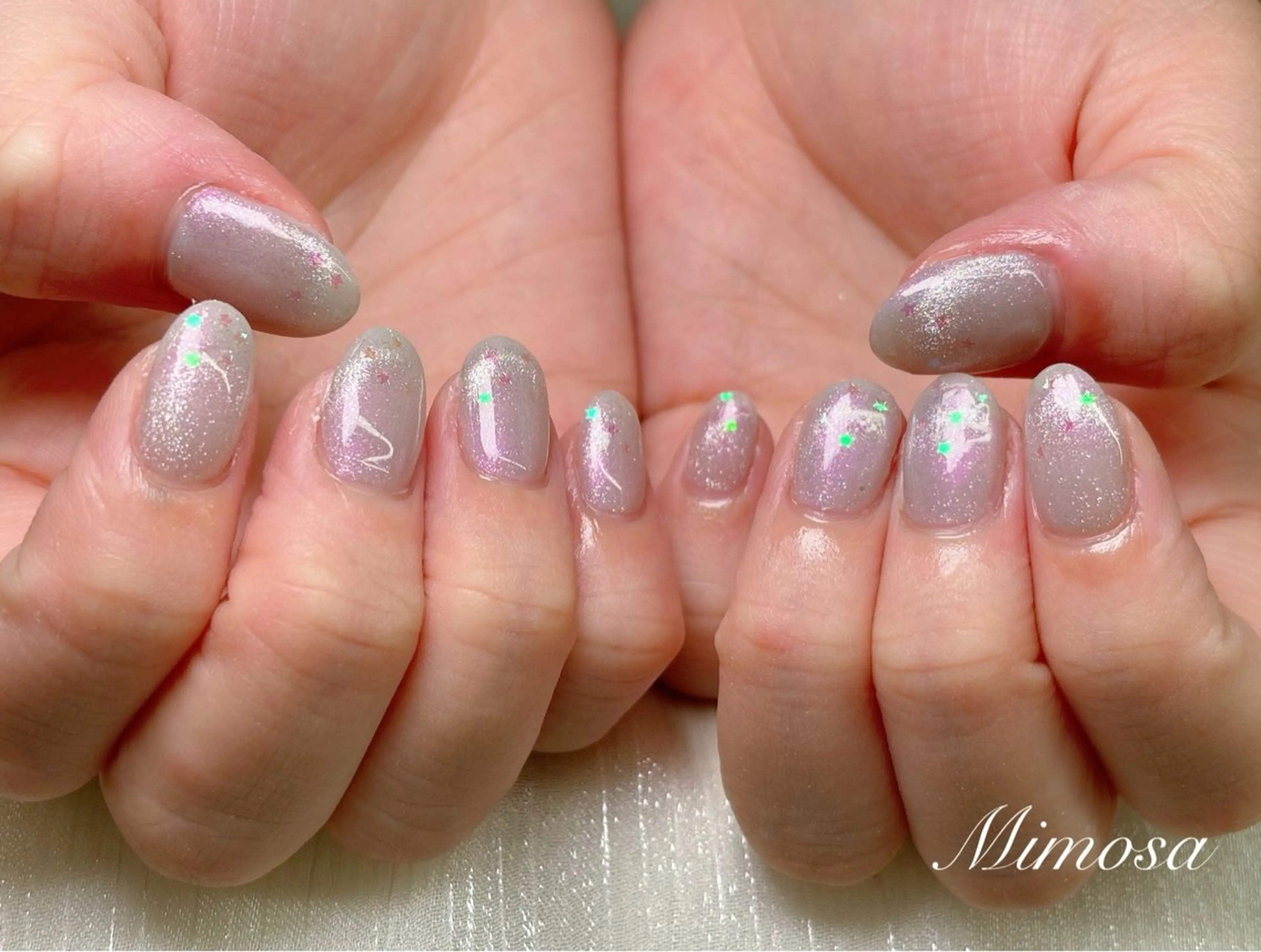 ネイル ハンドネイル 🫧Mimosa 吉祥寺のネイルデザイン