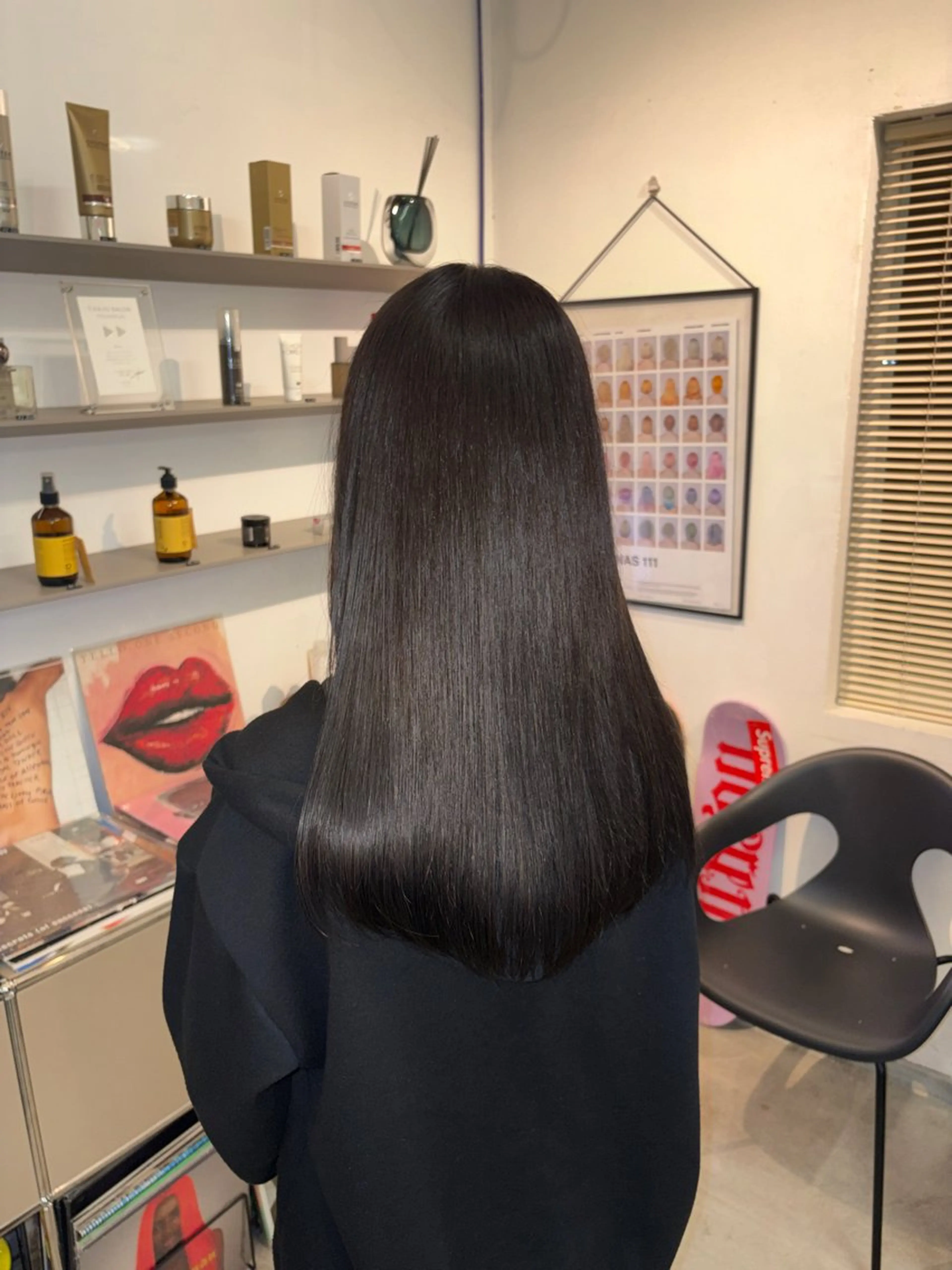 ロング ヘアカラー momo/ 福岡天神美容室のヘアスタイル