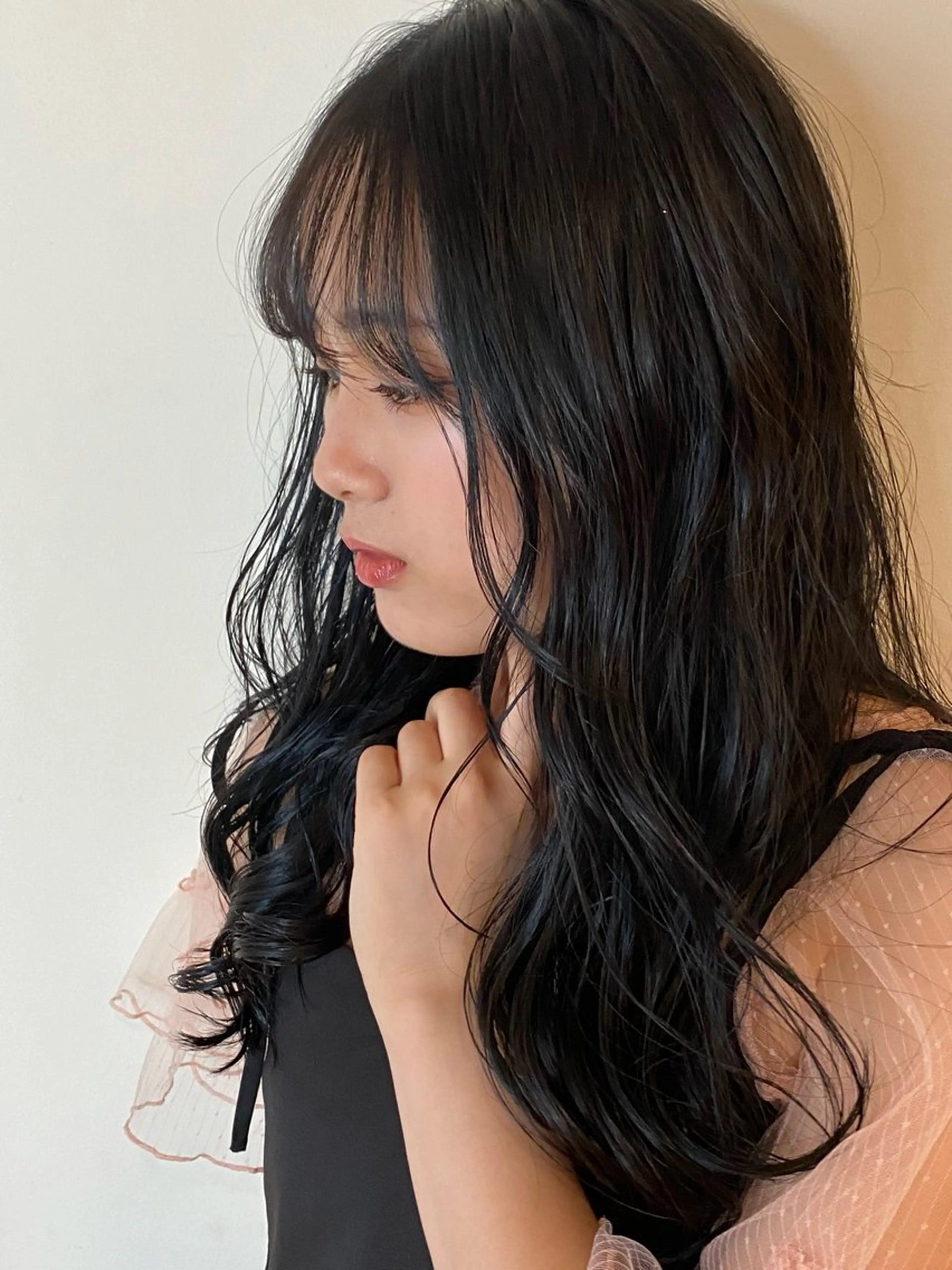 ミディアム パーマ ミディアムパーマ デジタルパーマ 軍司 美夏のヘアスタイル