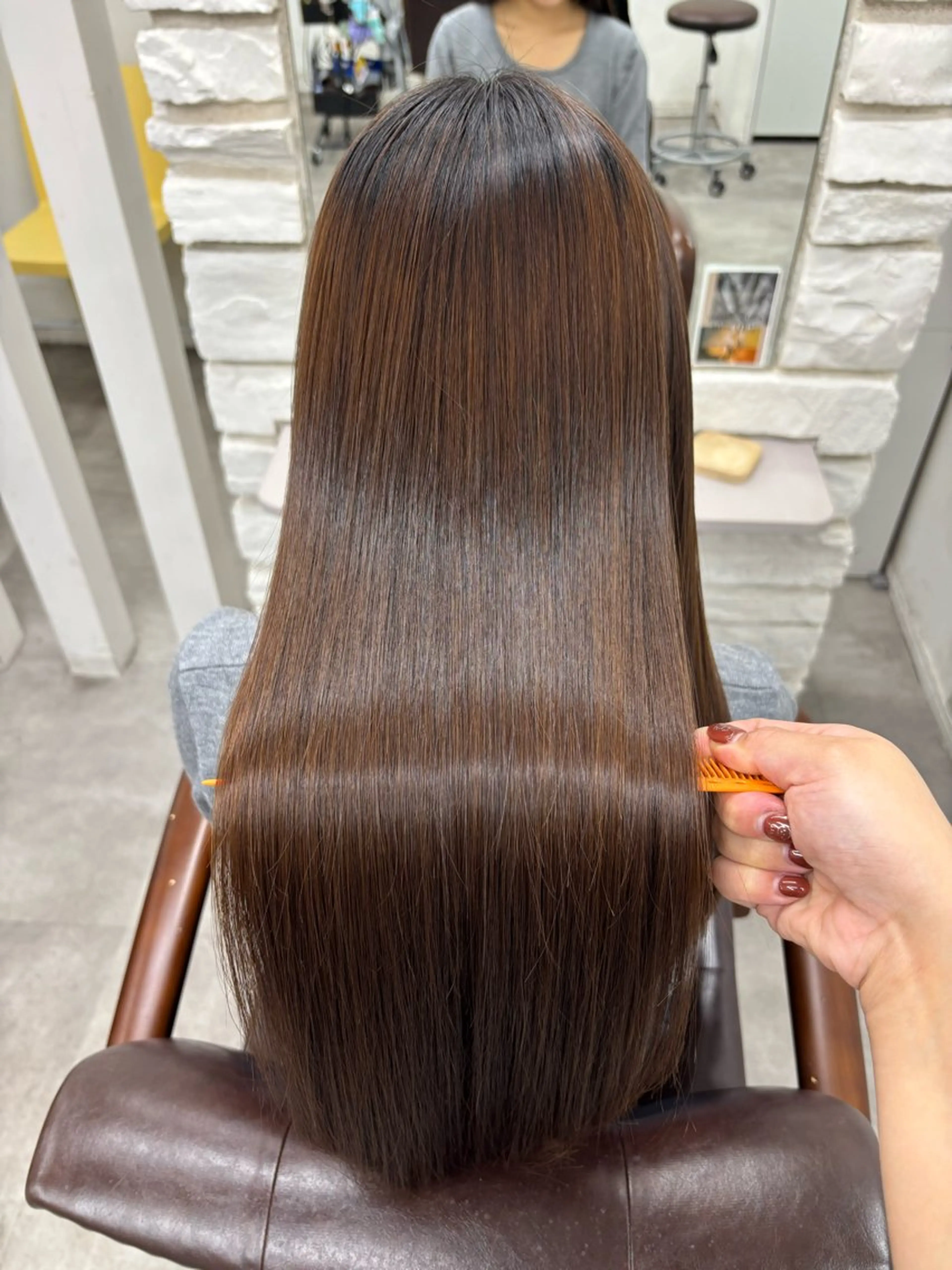 ロング I see所属・I see/天王寺/ 髪質改善/本田 唯のヘアスタイル