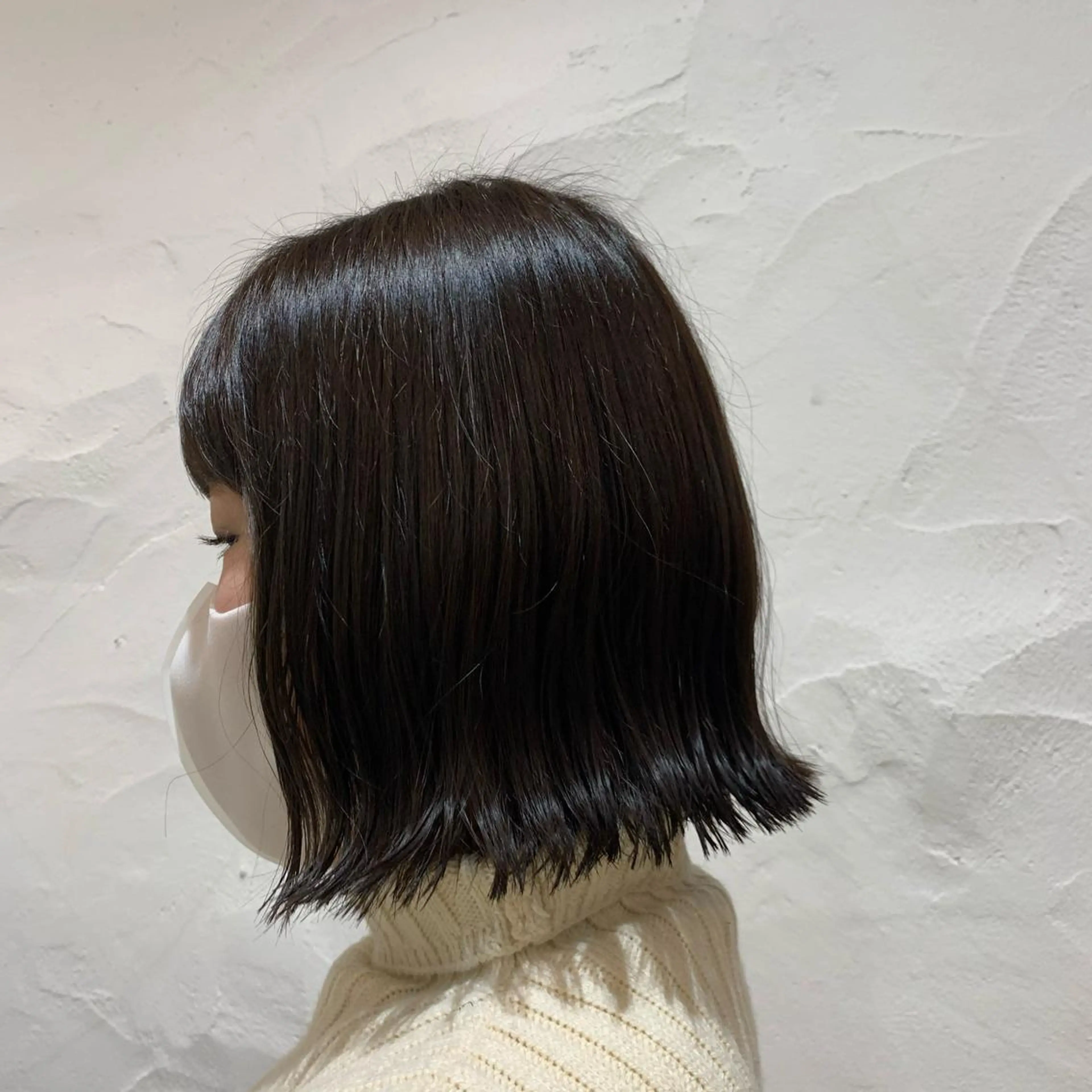 ミディアム カラー 吉田 夢のヘアスタイル