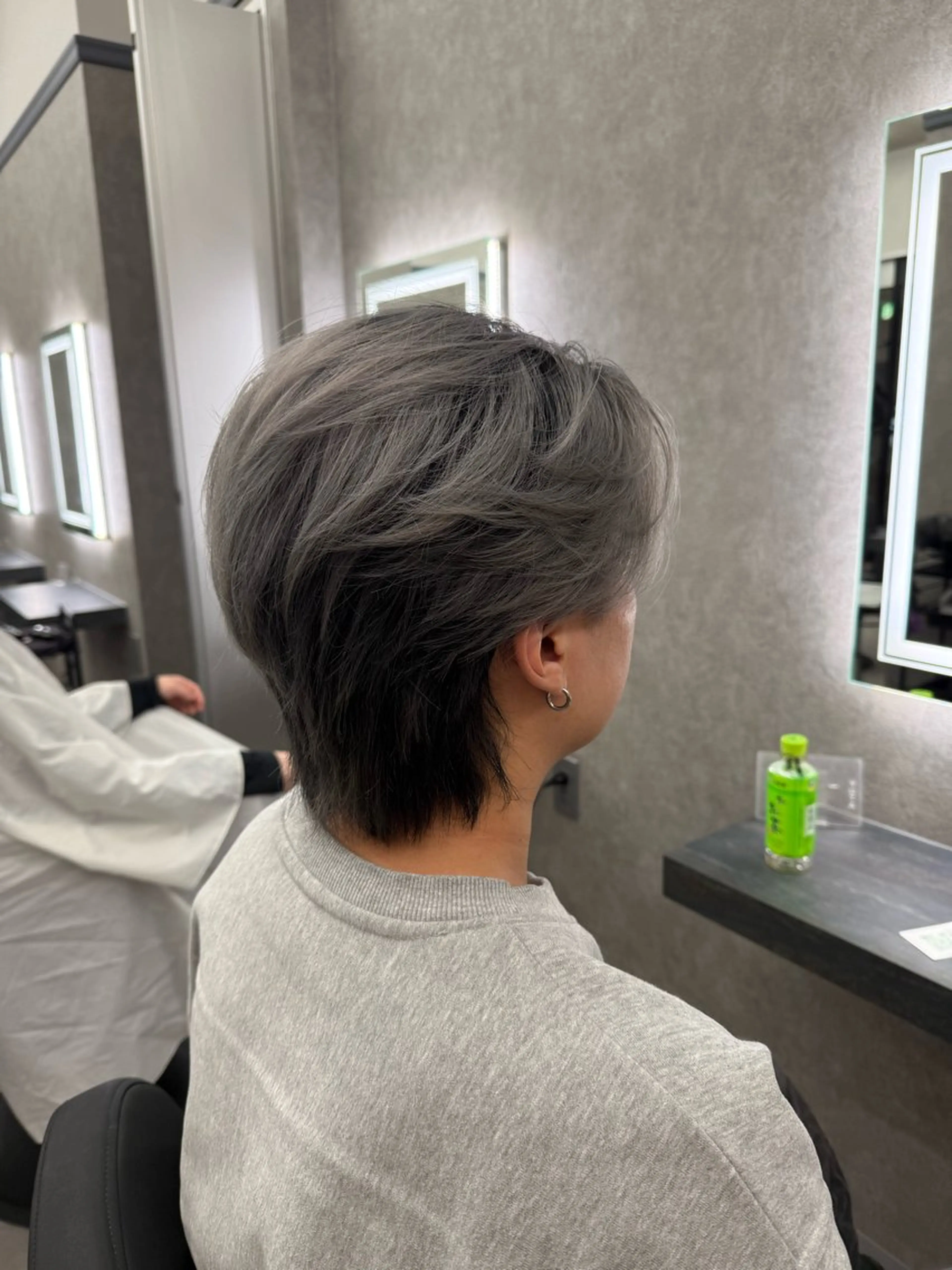 ショート カラー パーマ メンズ メンズバレイヤージュ バレイヤージュ レイヤーカット カット ヘアカラー メンズ特化 👑YUTAのヘアスタイル