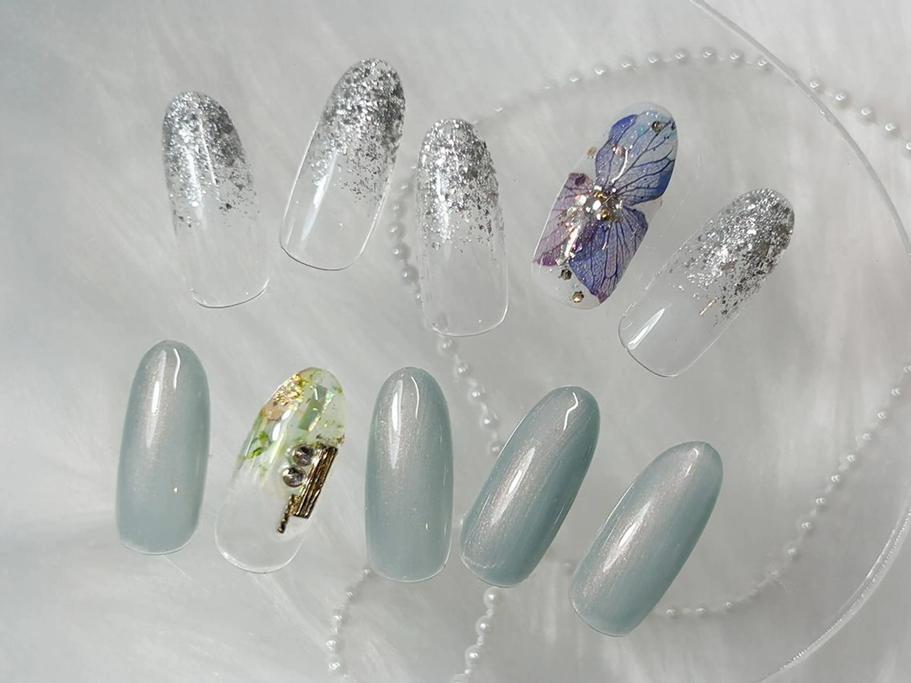 ネイル ハンドネイル orbe 芳長のネイルデザイン