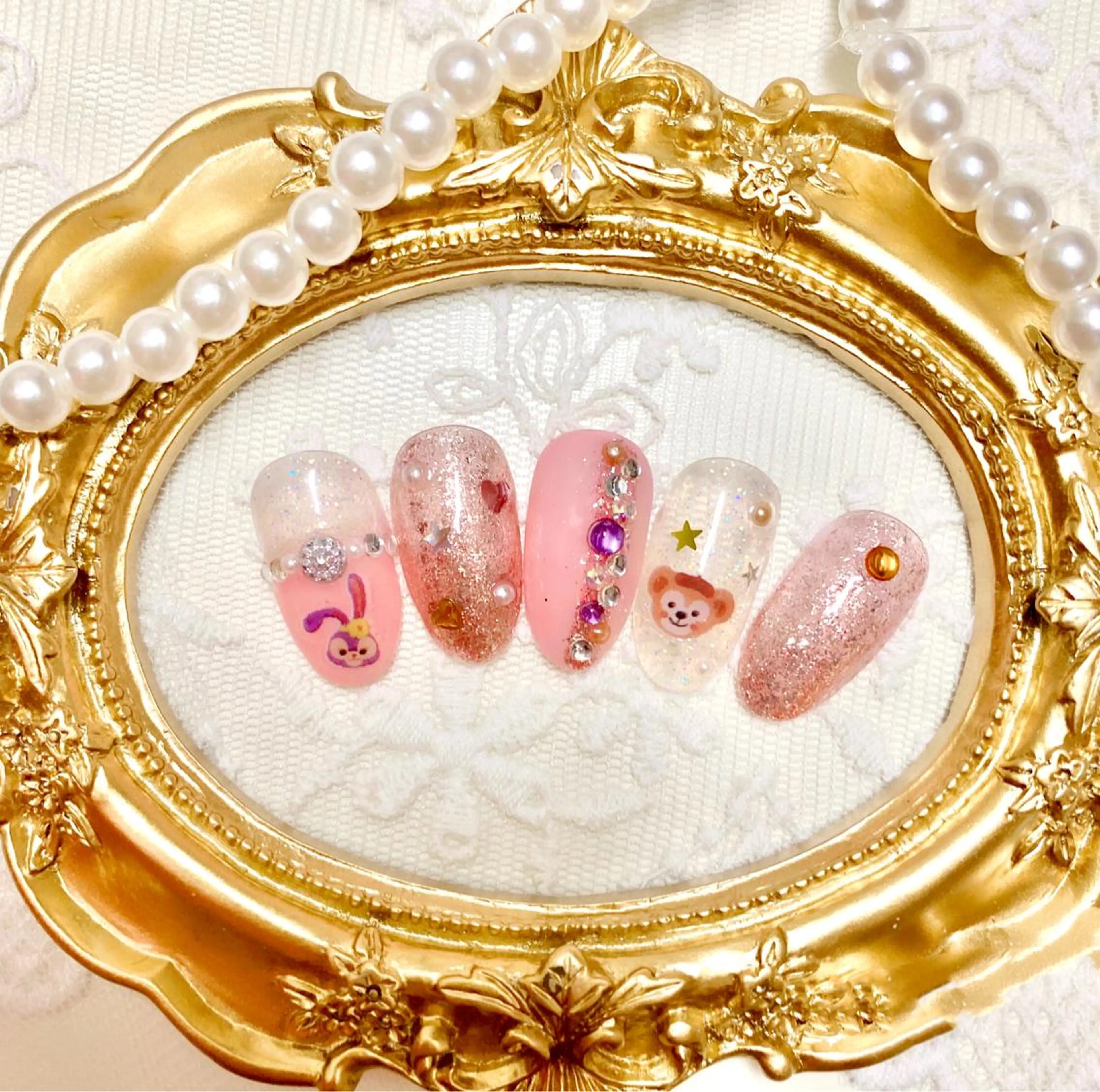 ネイル バレンタイン ハンドネイル Melody メロディのネイルデザイン