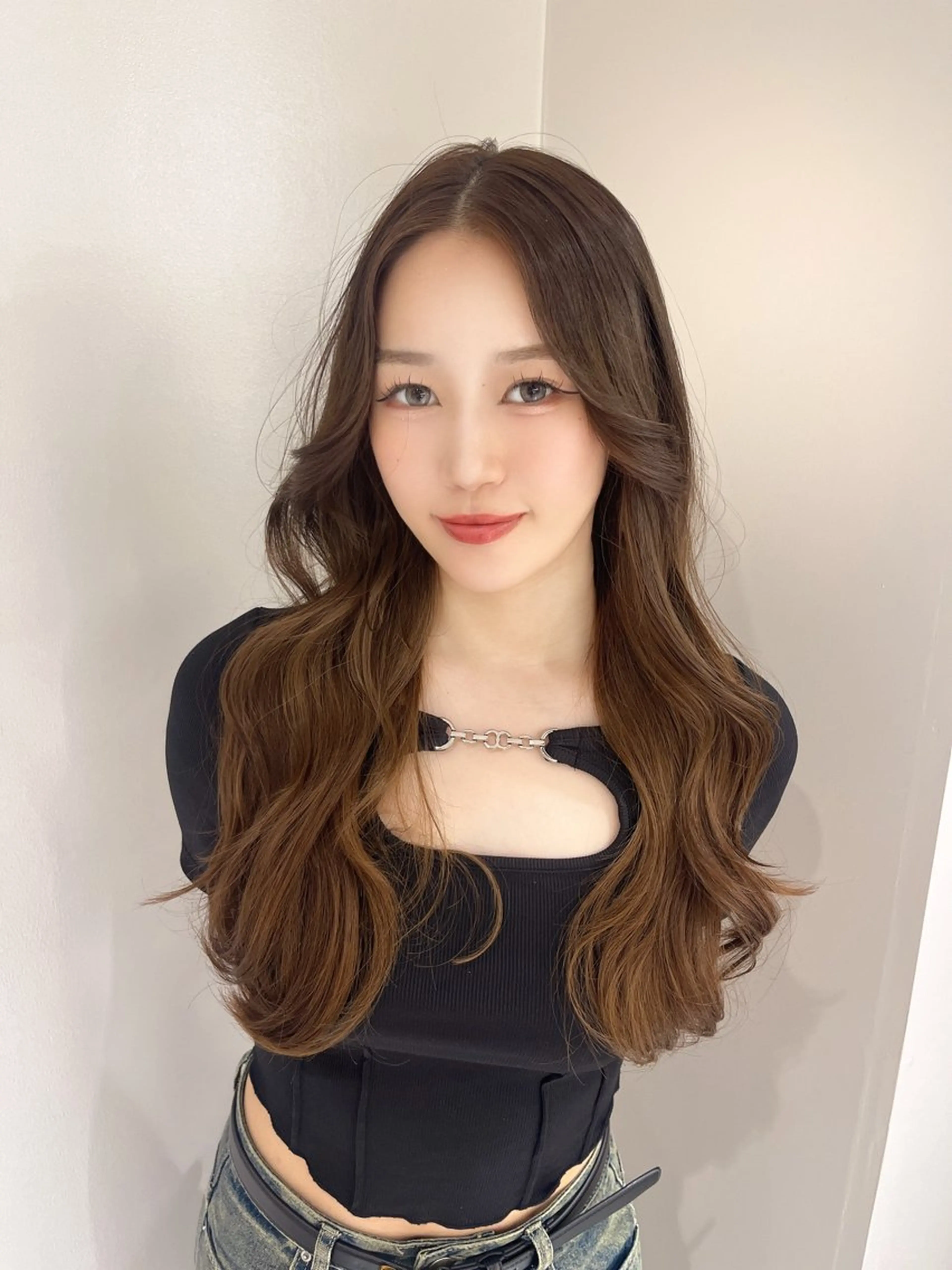 カット+ブリーチなしダブルカラー+トリートメント🎶の写真