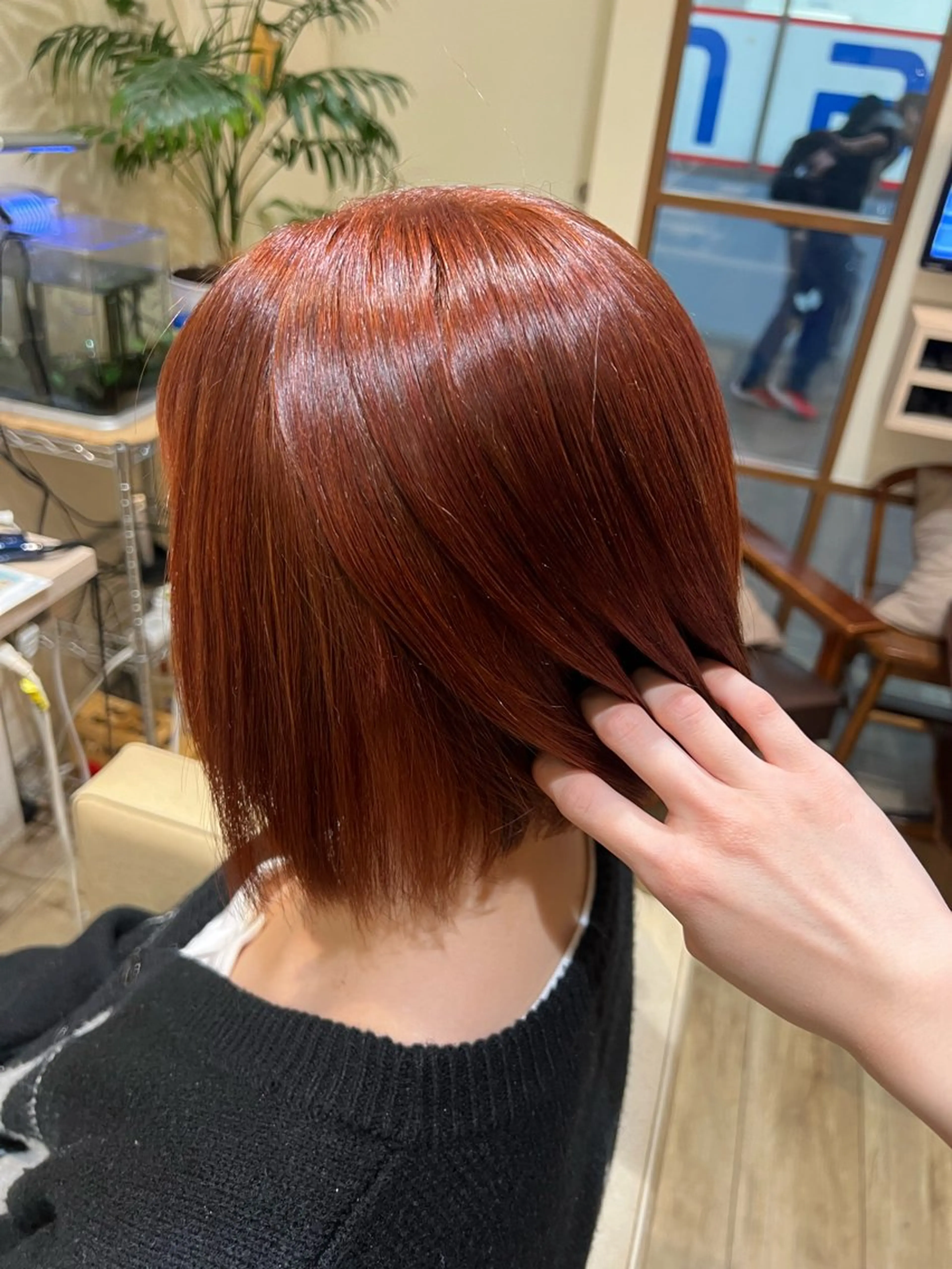 ミディアム ced下赤塚店／うる 艶ヘアカラー🦋のヘアスタイル