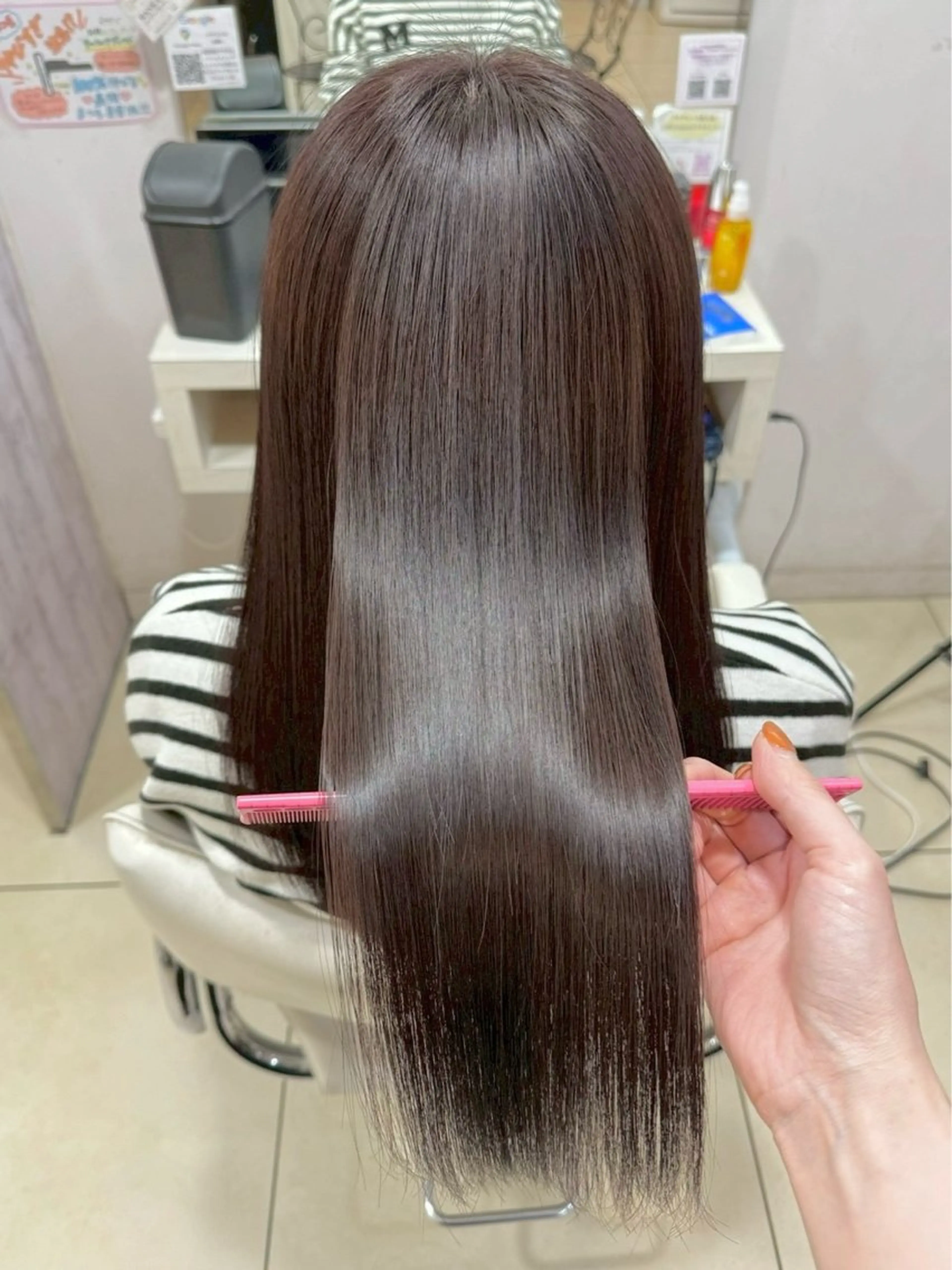 カラー ヘアカラー トリートメント [髪質改善カラー] 光^._.^の眉毛・アイブロウイメージ