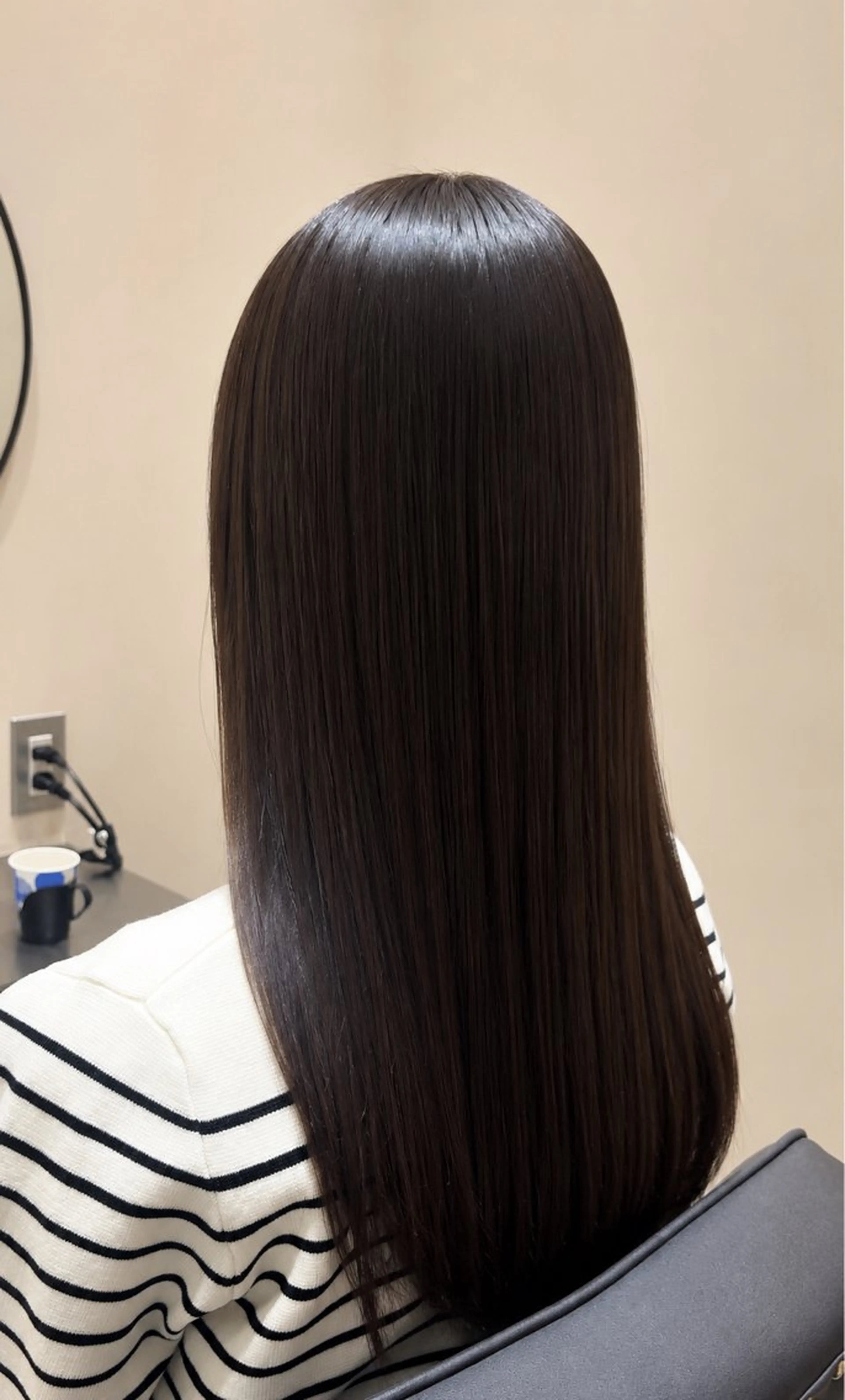 縮毛矯正 Cocoro 艶カラー🎀のヘアスタイル
