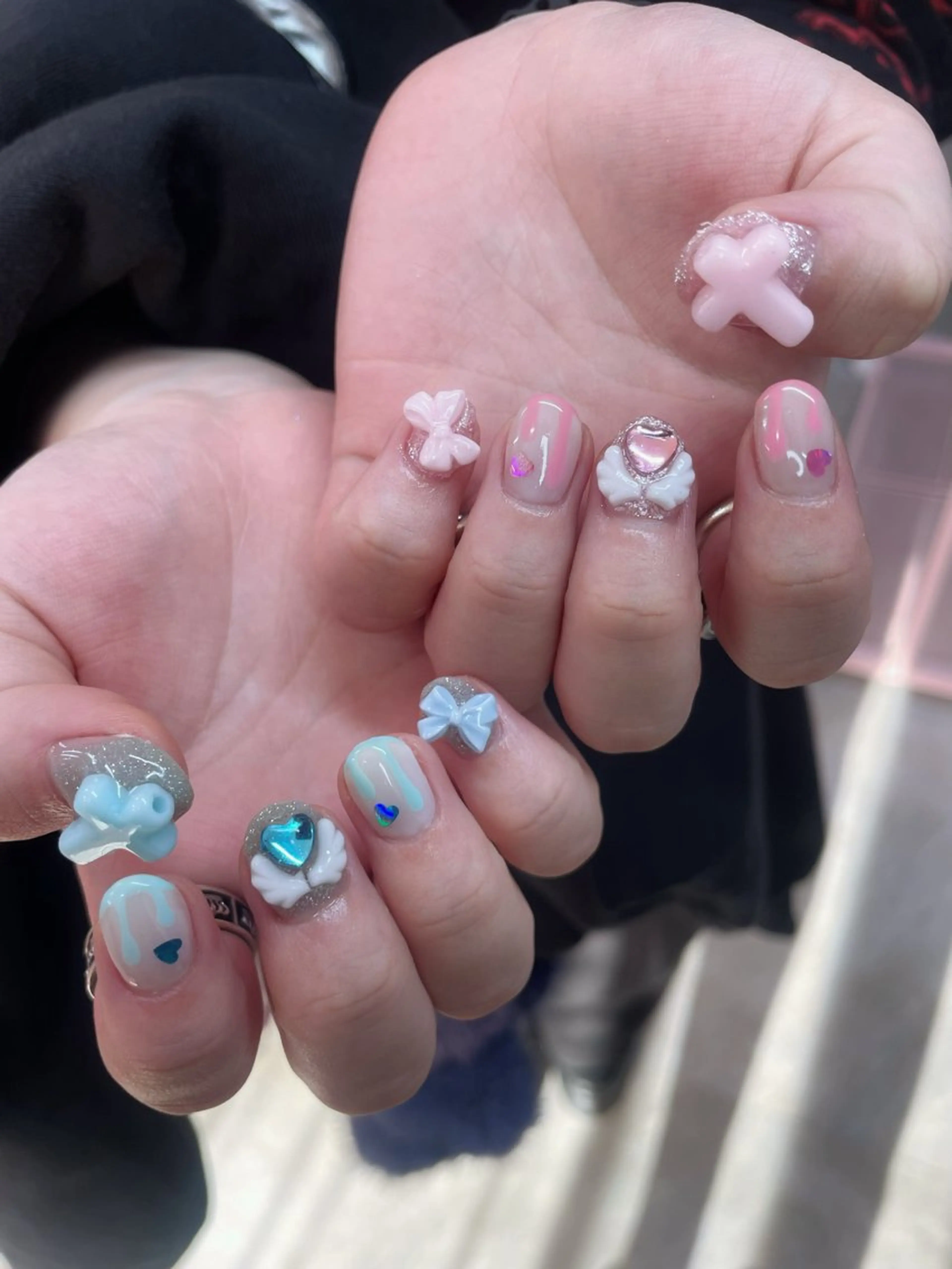 ネイル ハンドネイル ひめか🫁 推し概念・個性派のネイルデザイン