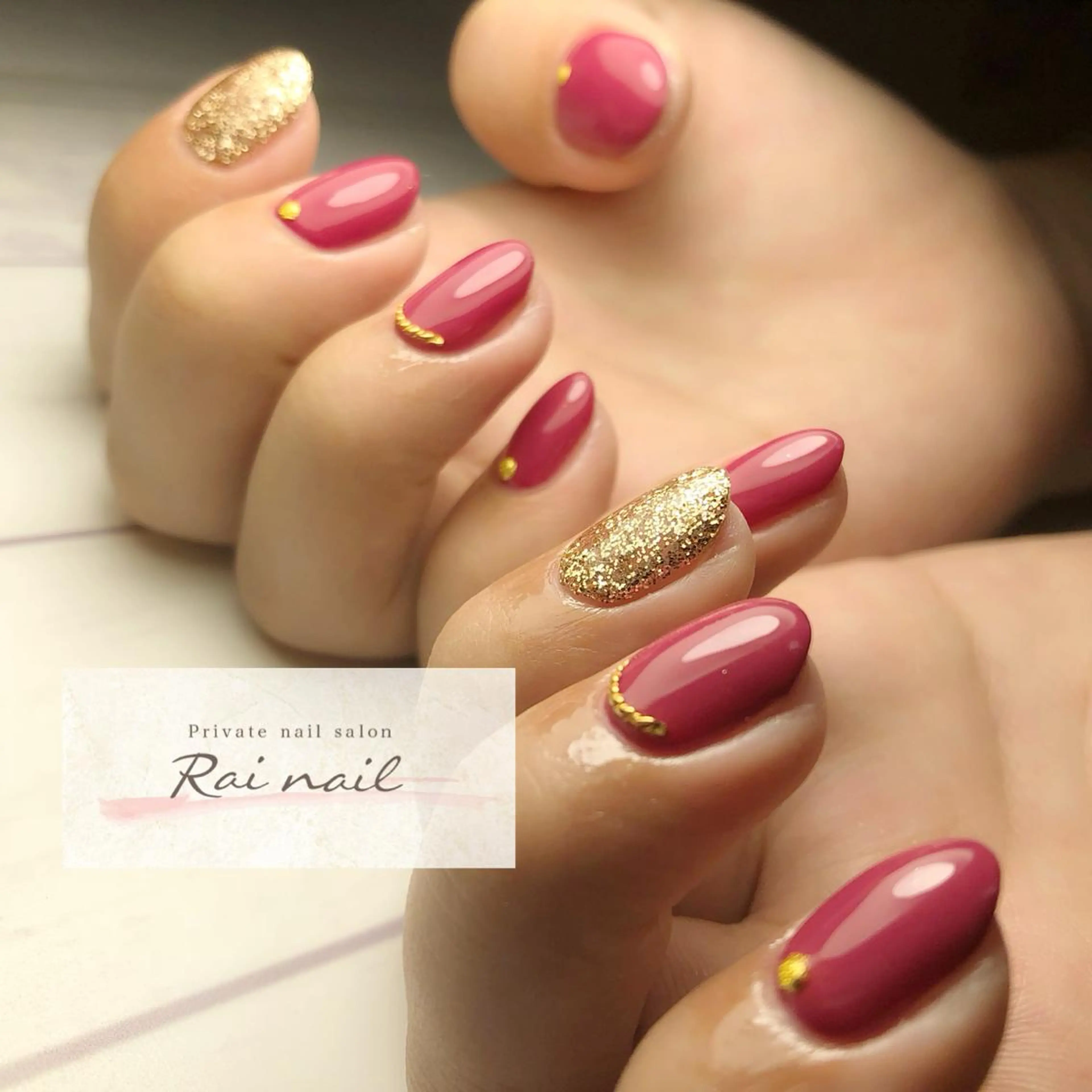 ネイル ハンドネイル Rai nail_ Risaのネイルデザイン