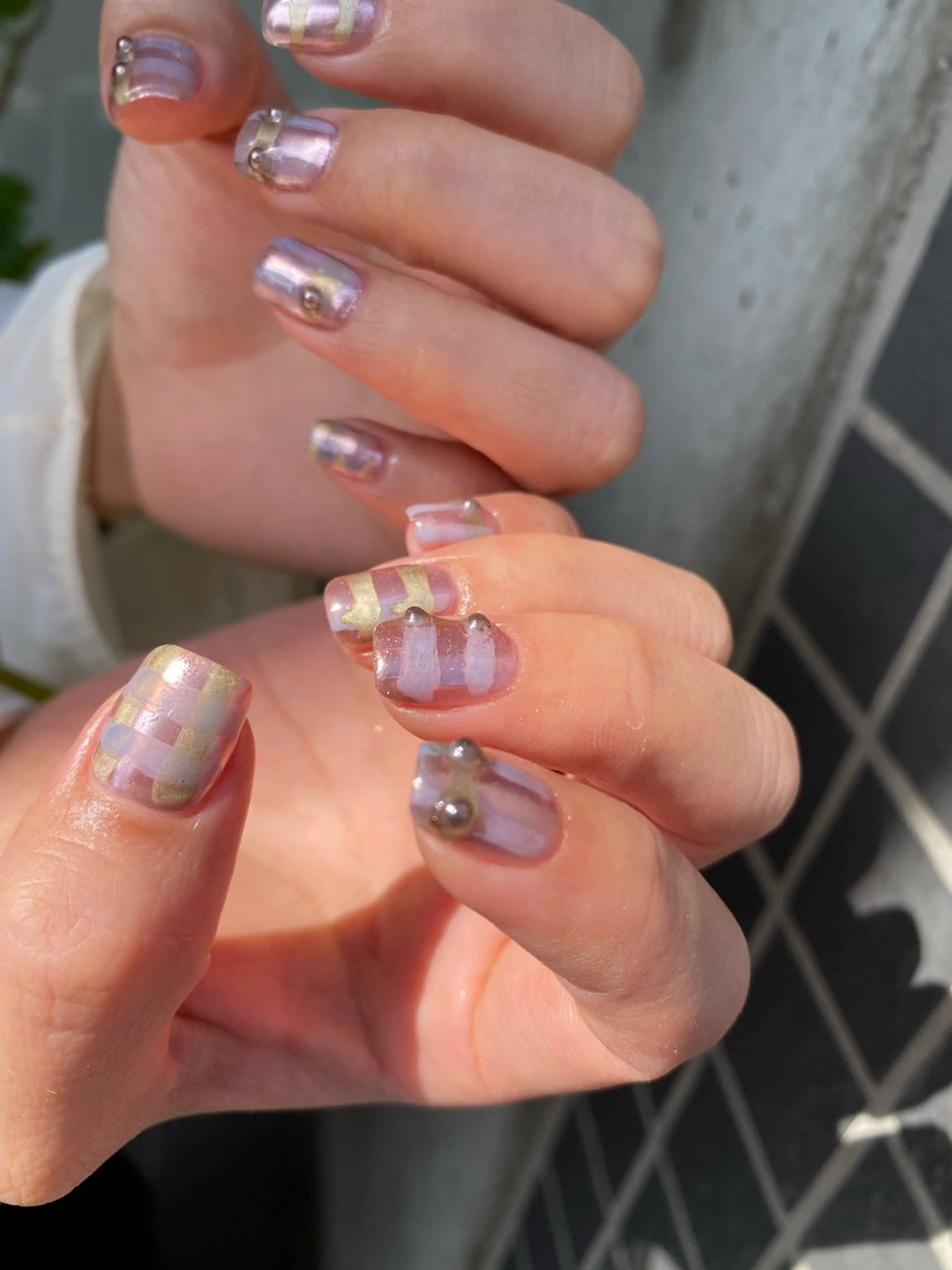 ネイル ジェルネイル マグネットネイル ニュアンスネイル ワンカラーネイル パラジェル ハンドネイル 草加ニュアンスネイル 🌚hersのネイルデザイン