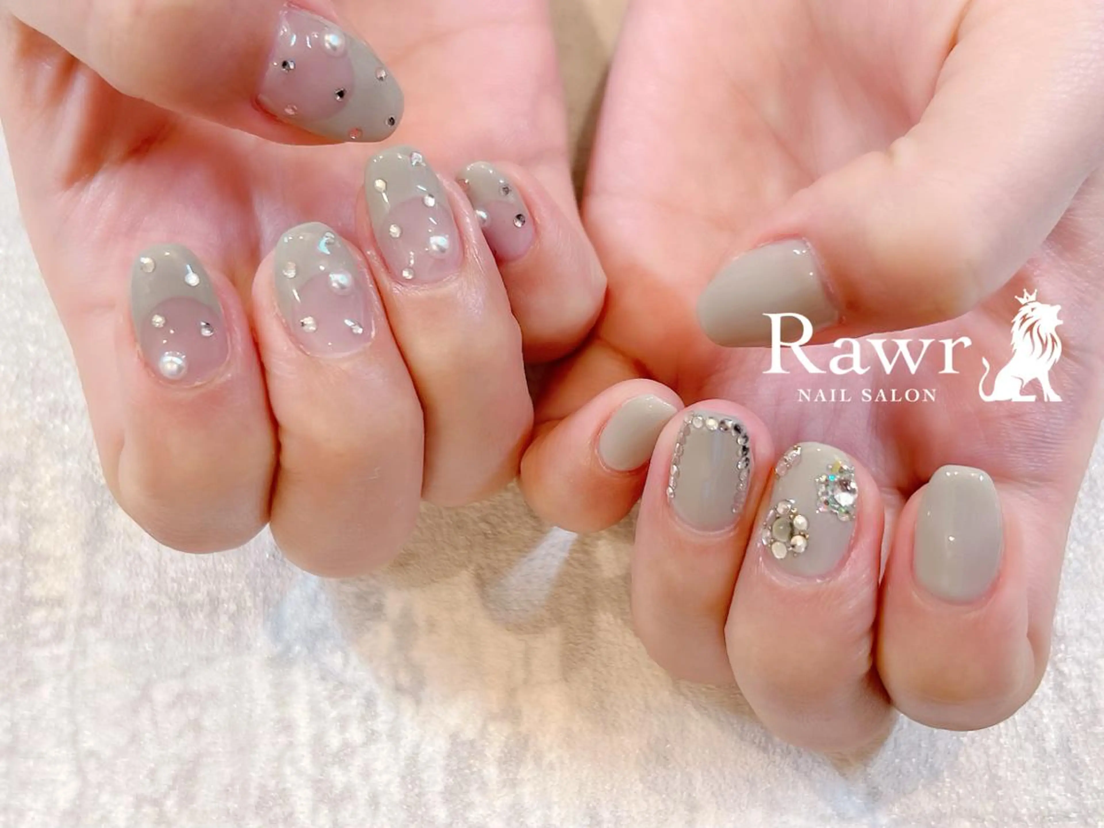 ネイル ハンドネイル Rawr / saoriのネイルデザイン